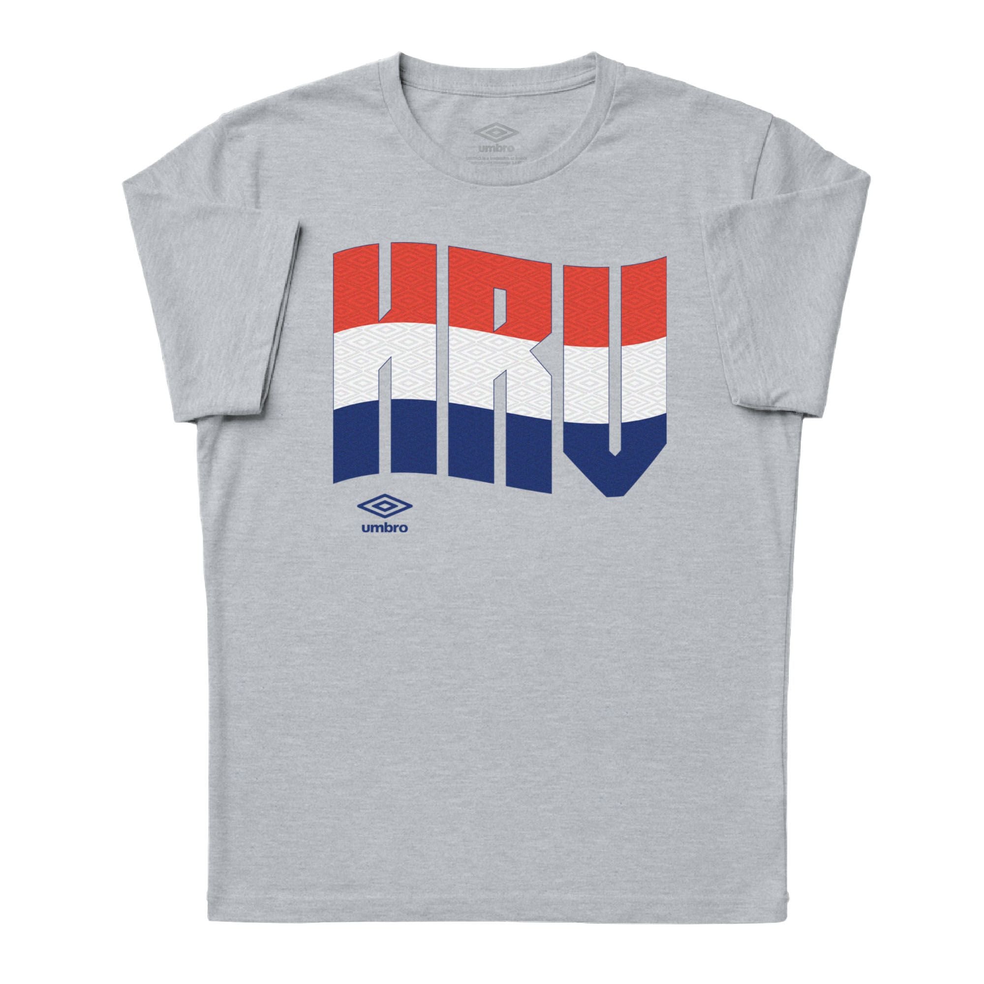 Umbro Croatia Wavy Logo T-Shirt Sport Grey