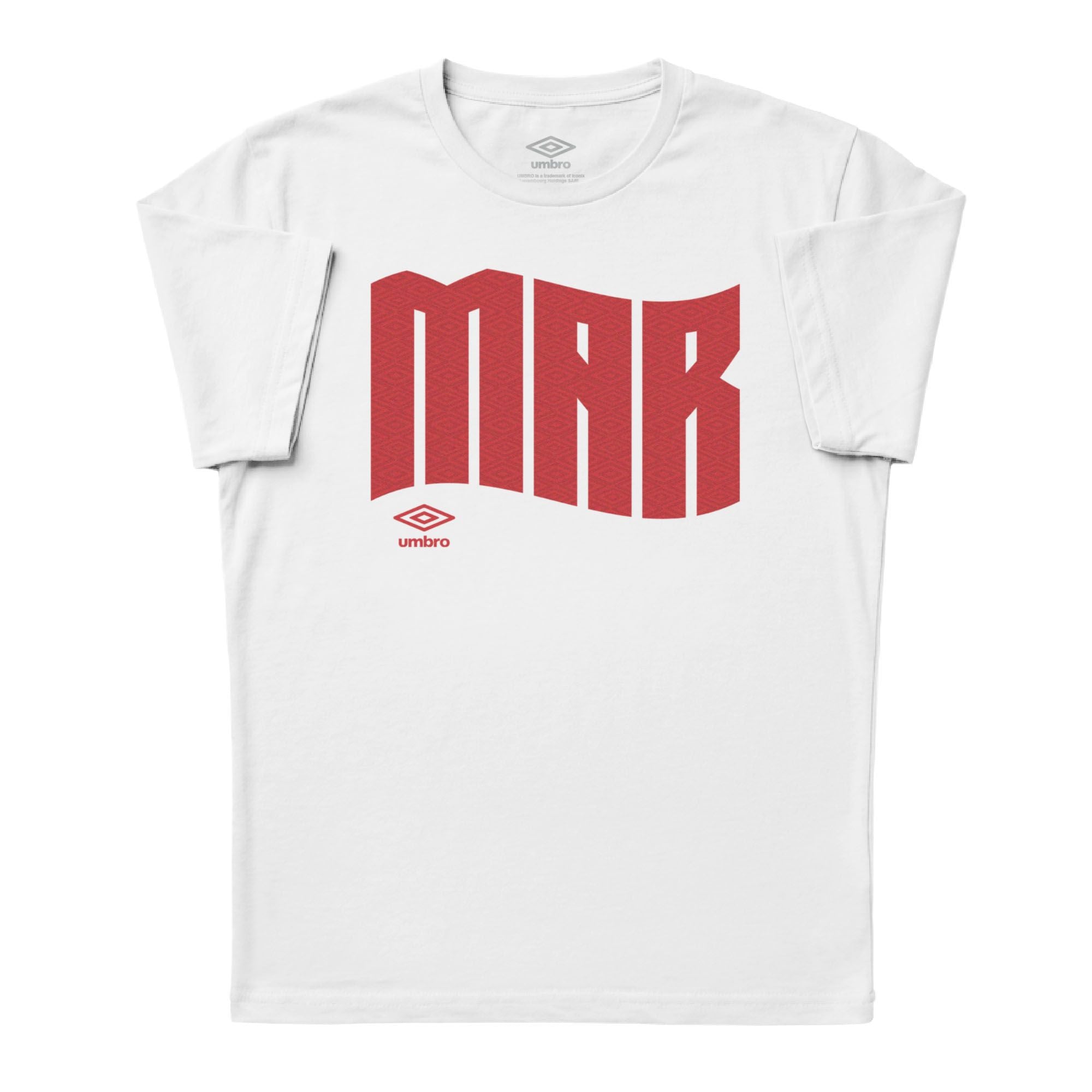 Umbro Morocco Wavy Logo T-Shirt White