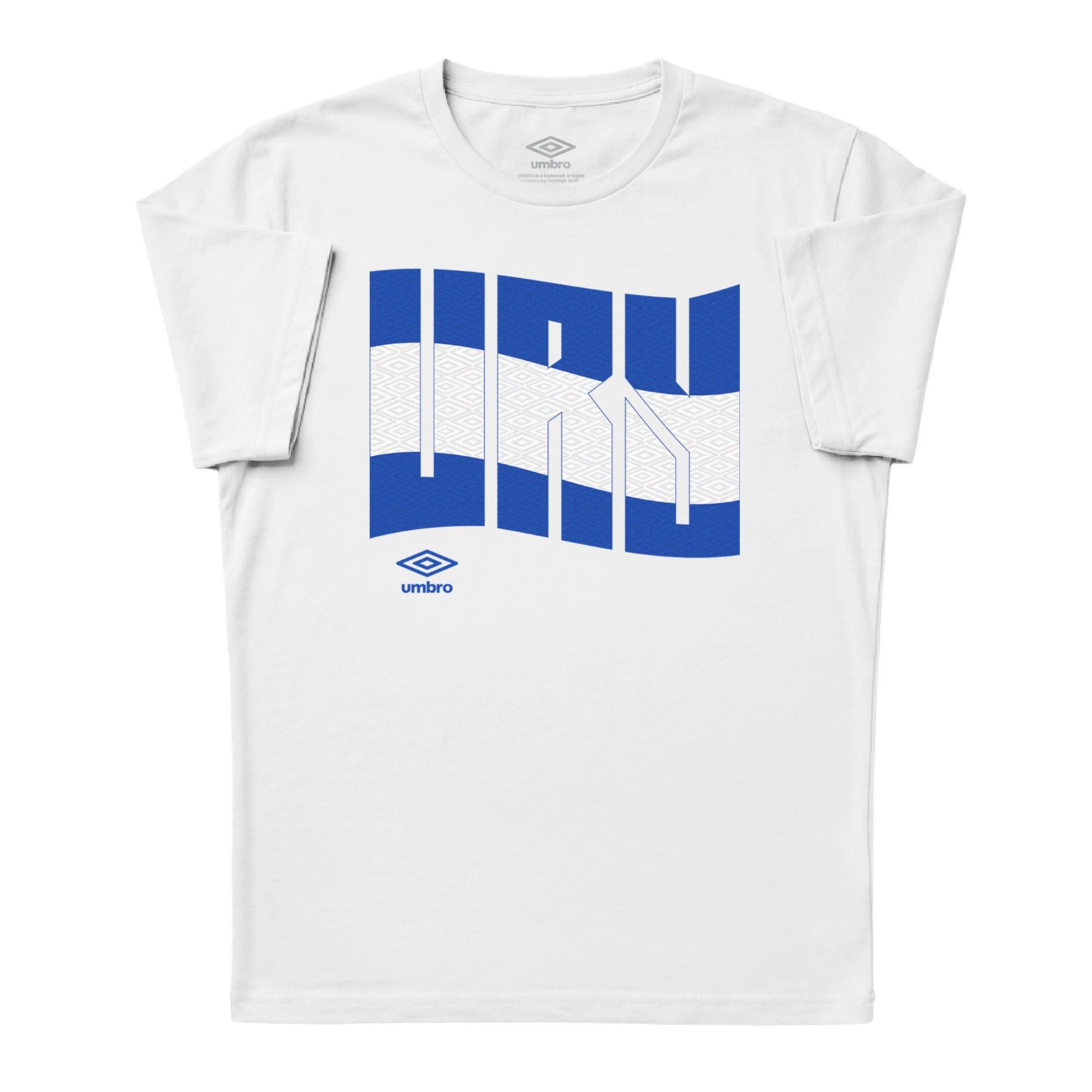 Umbro Uruguay Wavy Logo T-Shirt White