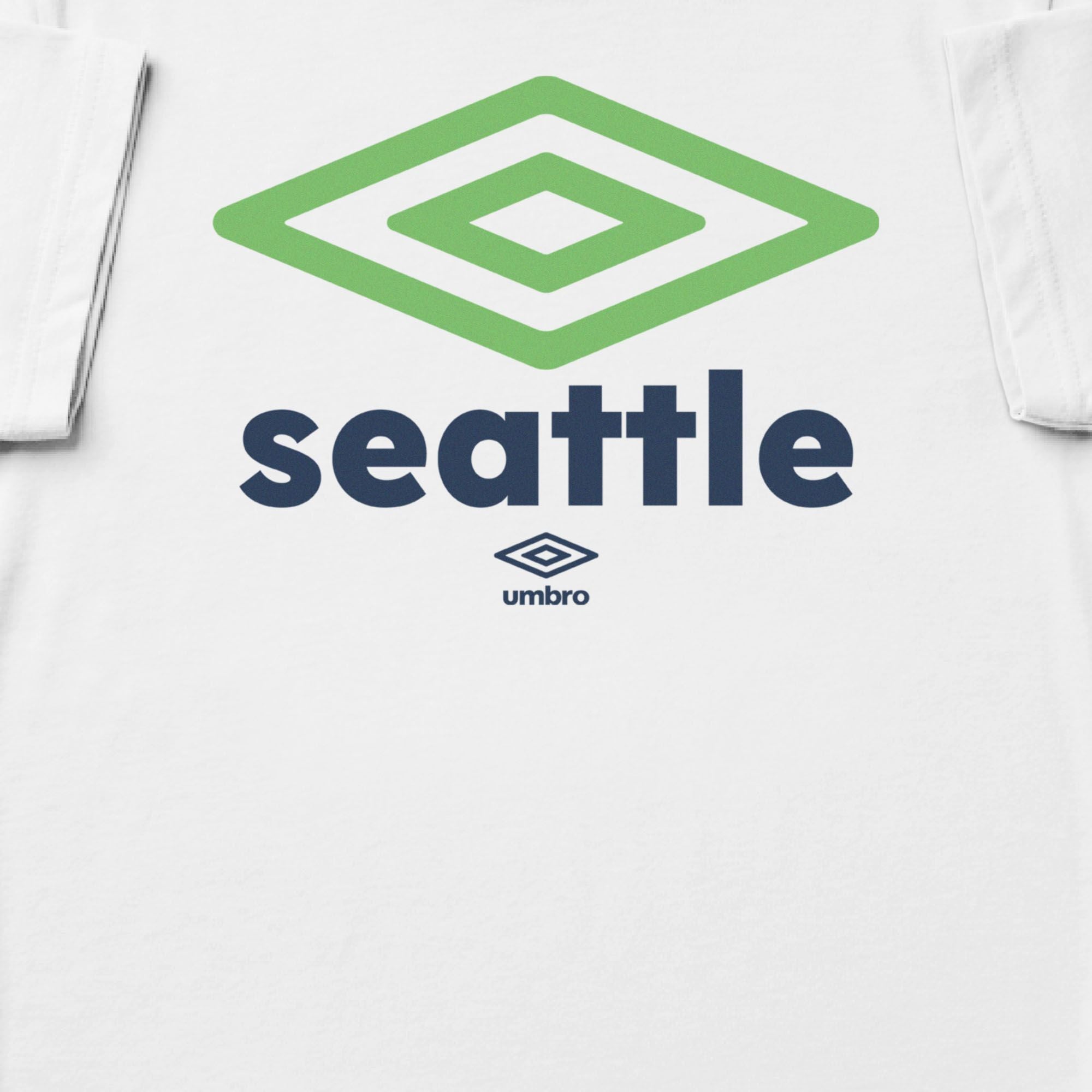 Umbro Adult Seattle City Diamond Logo T-Shirt