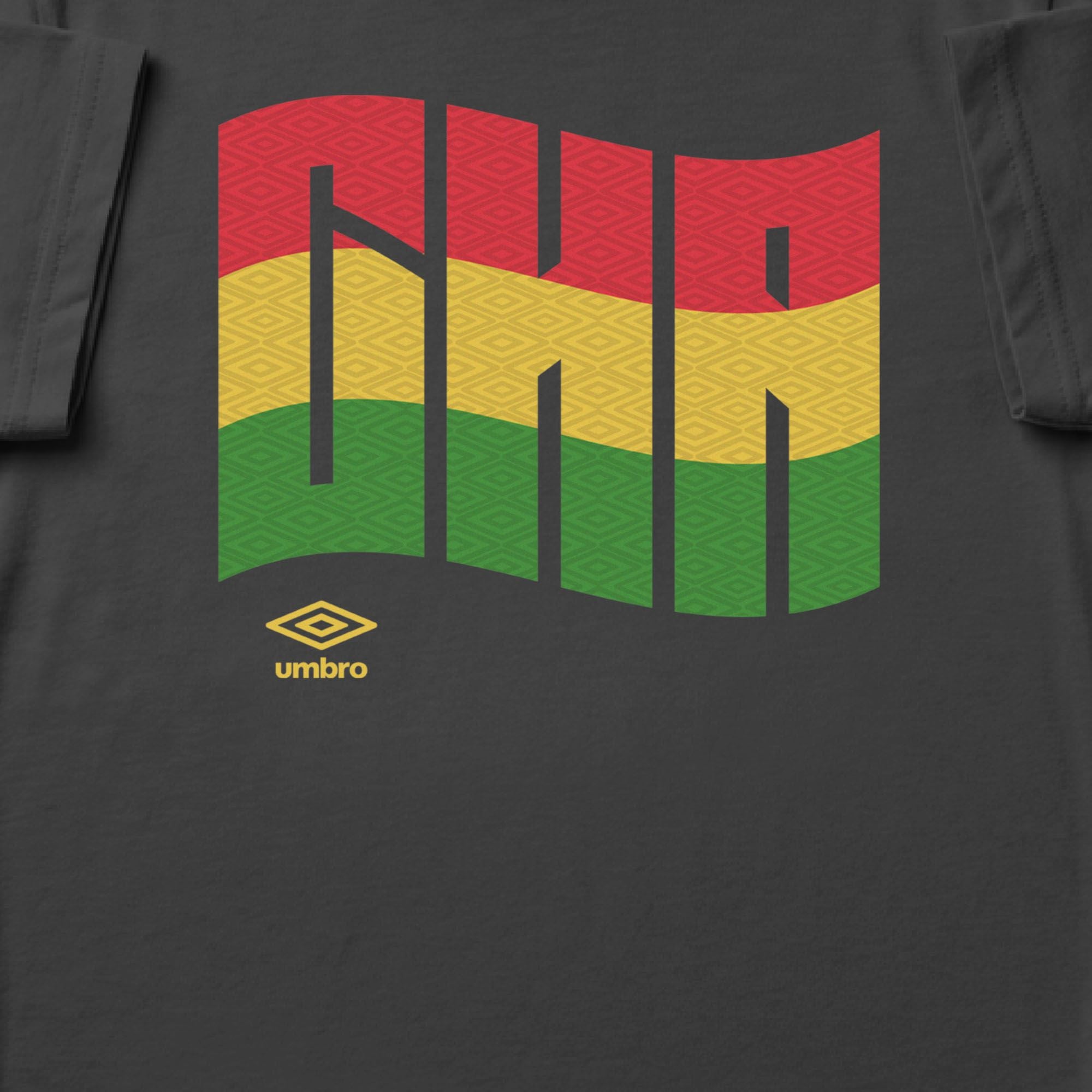 Umbro Adult Ghana Wavy Logo T-Shirt