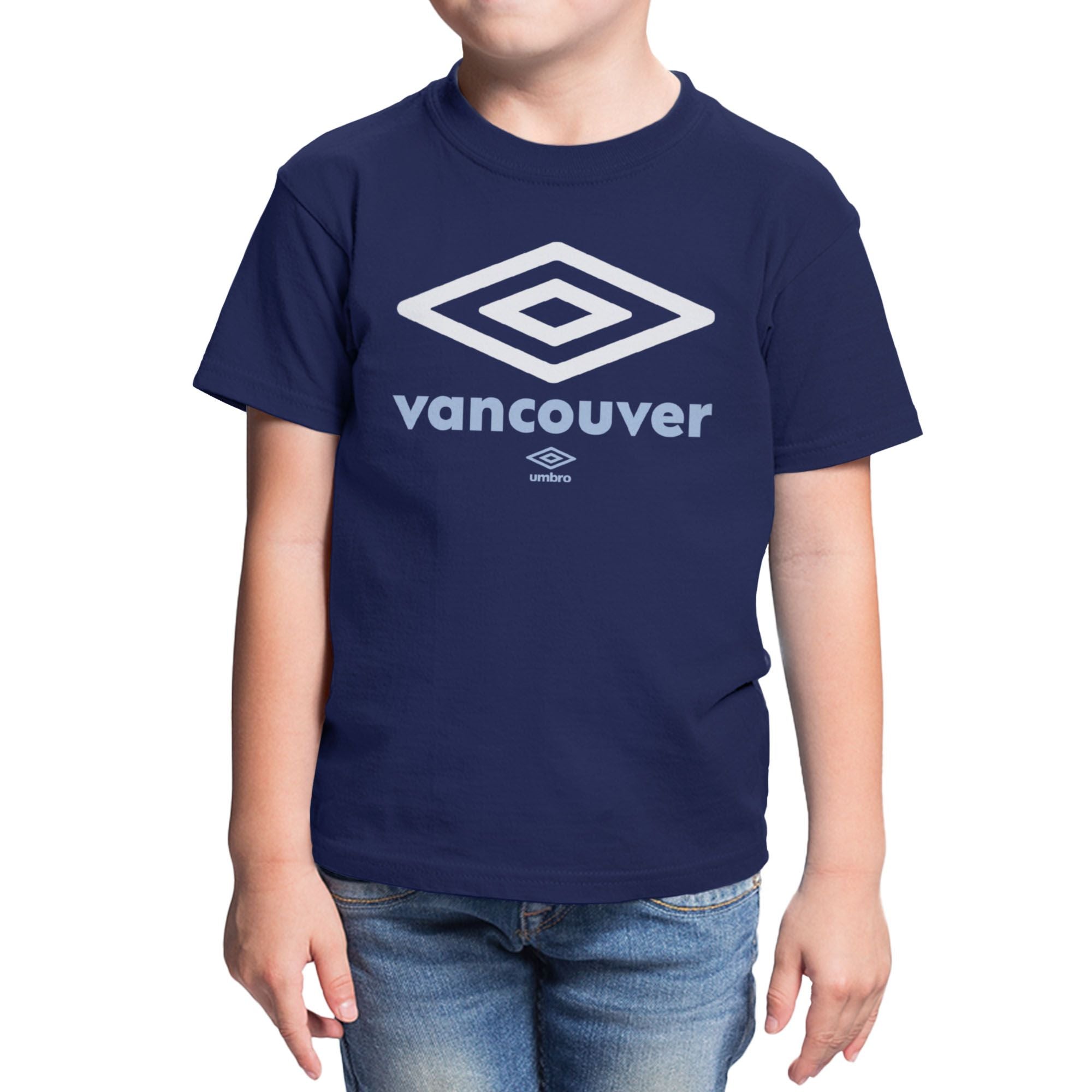 Umbro Kids Vancouver City Diamond Logo T-Shirt