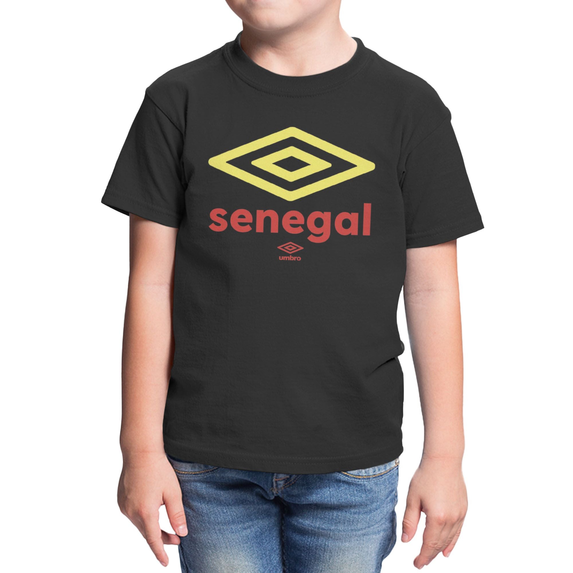 Umbro Kids Senegal Diamond Logo T-Shirt