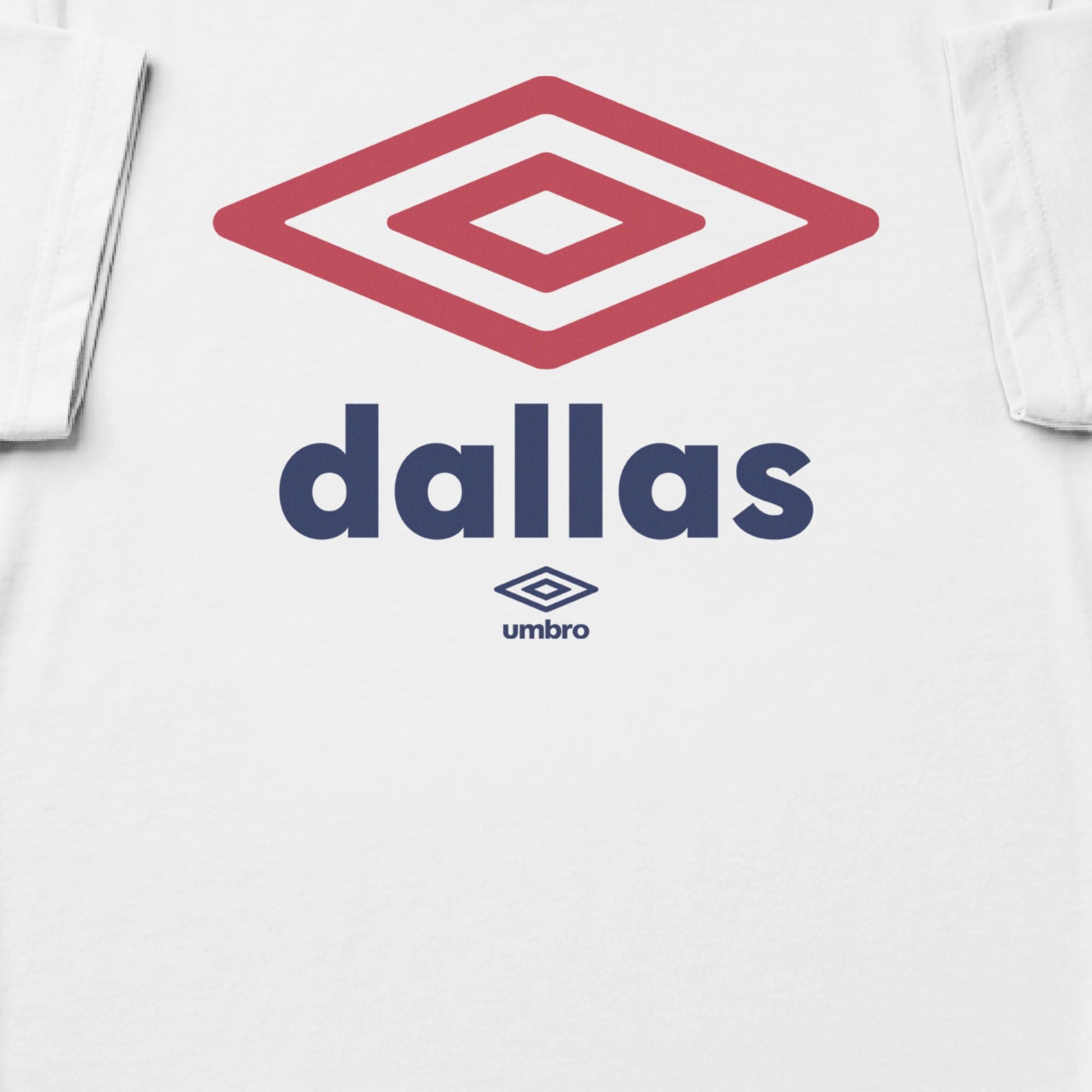 Umbro Adult Dallas City Diamond Logo T-Shirt