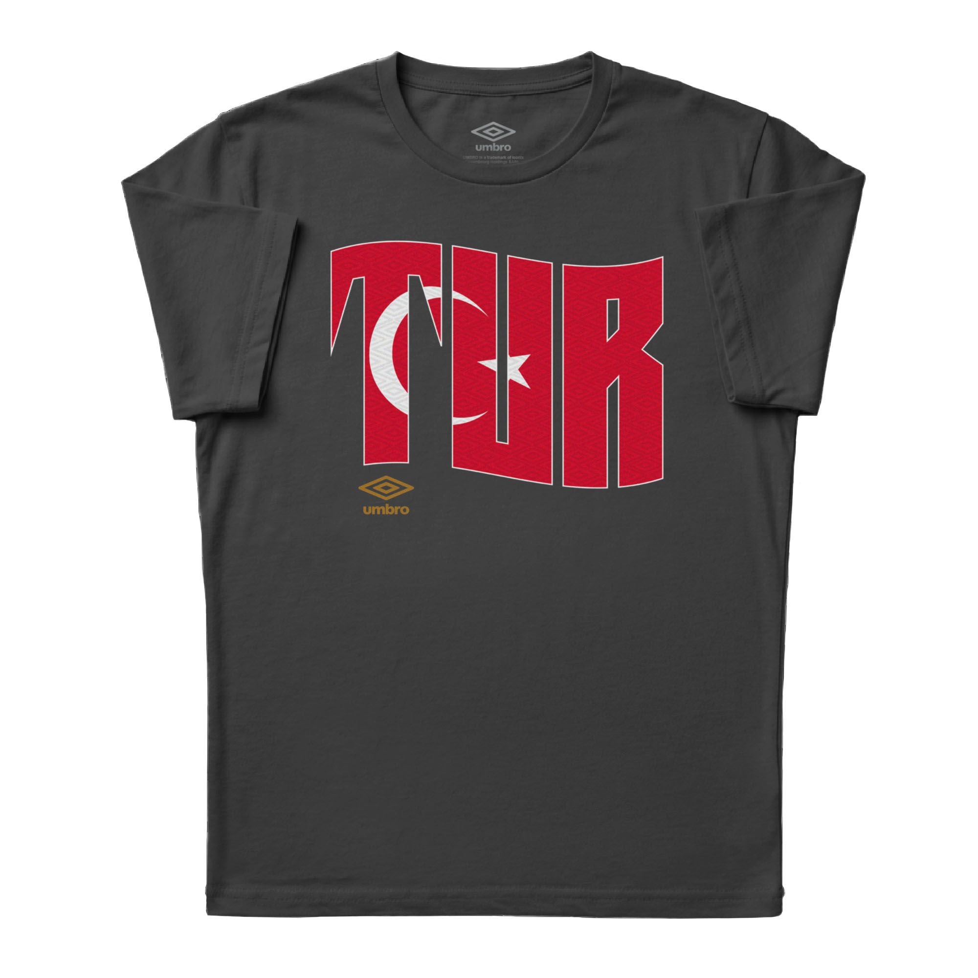 Umbro Turkey Wavy Logo T-Shirt Black