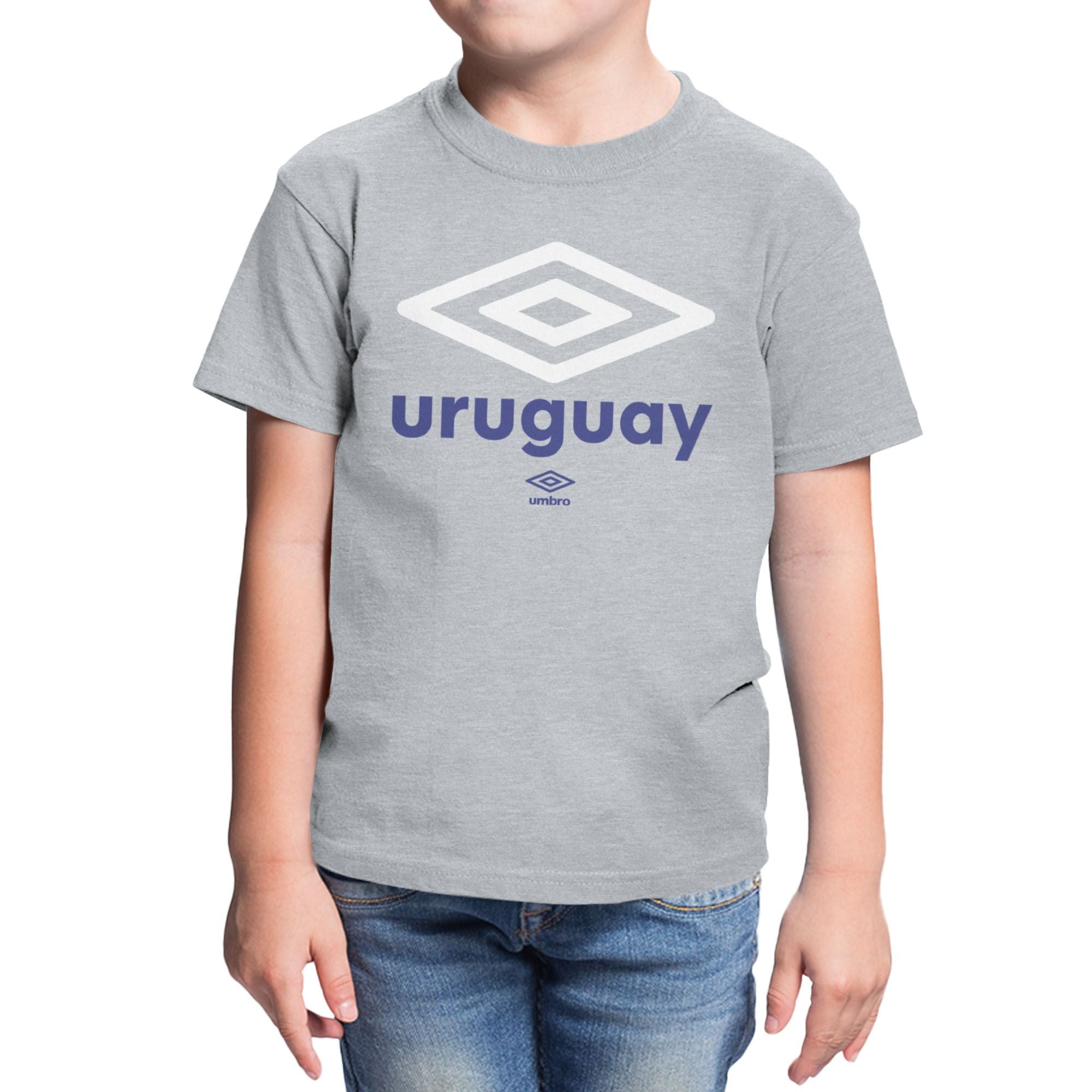 Umbro Kids Uruguay Diamond Logo T-Shirt