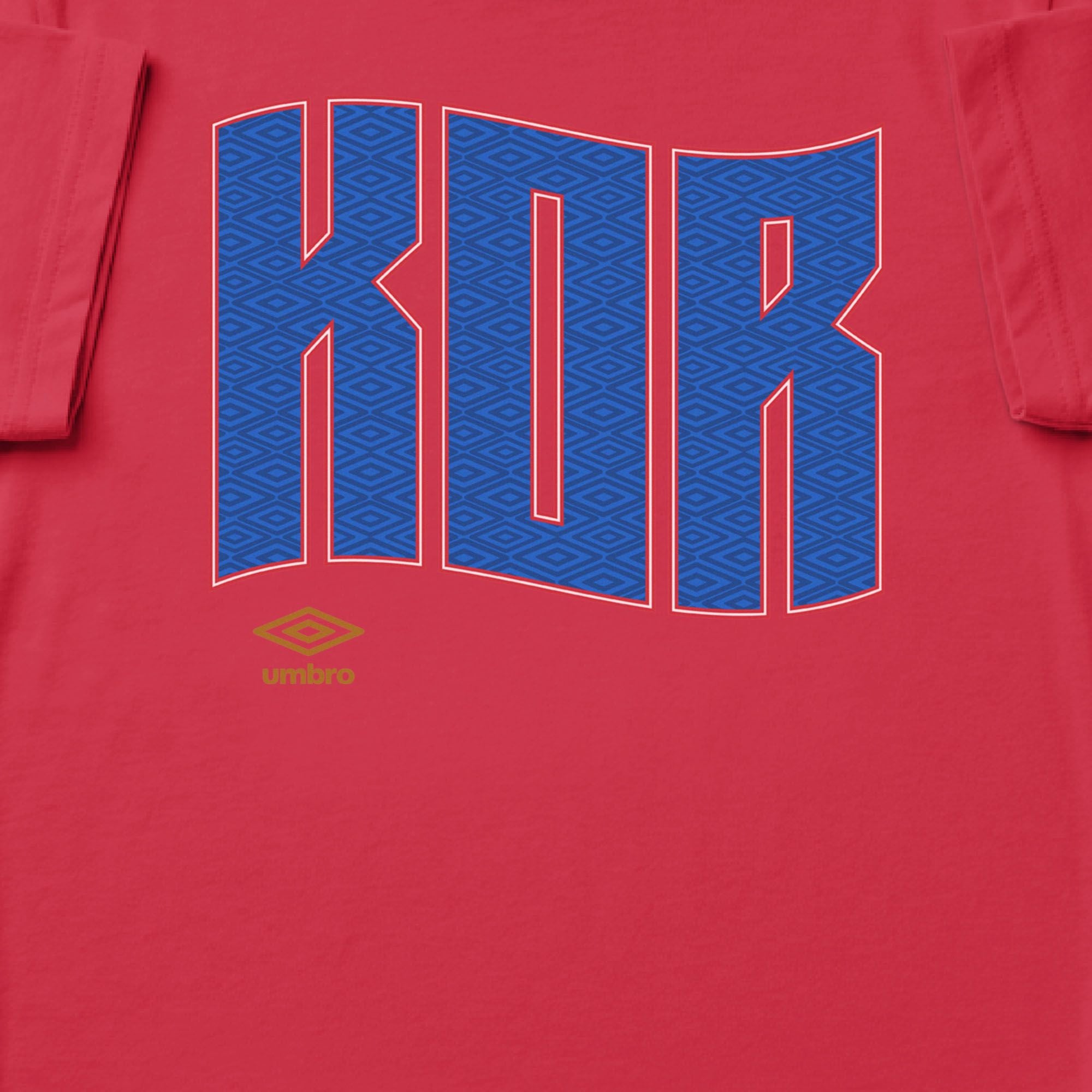Umbro Adult Korea Republic Wavy Logo T-Shirt