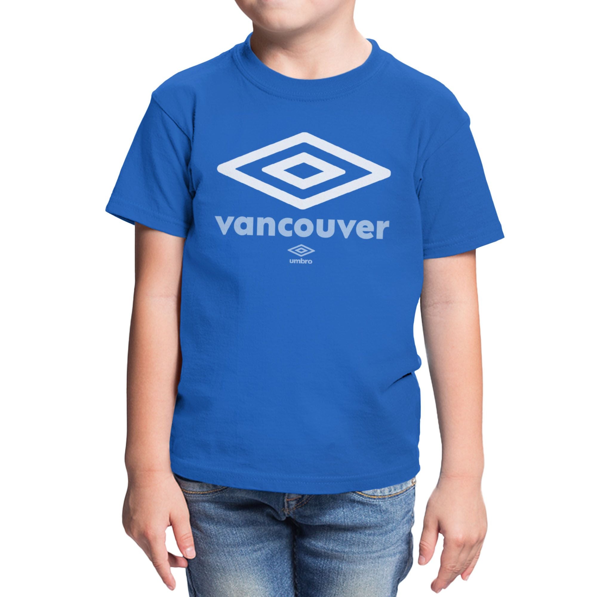 Umbro Kids Vancouver City Diamond Logo T-Shirt