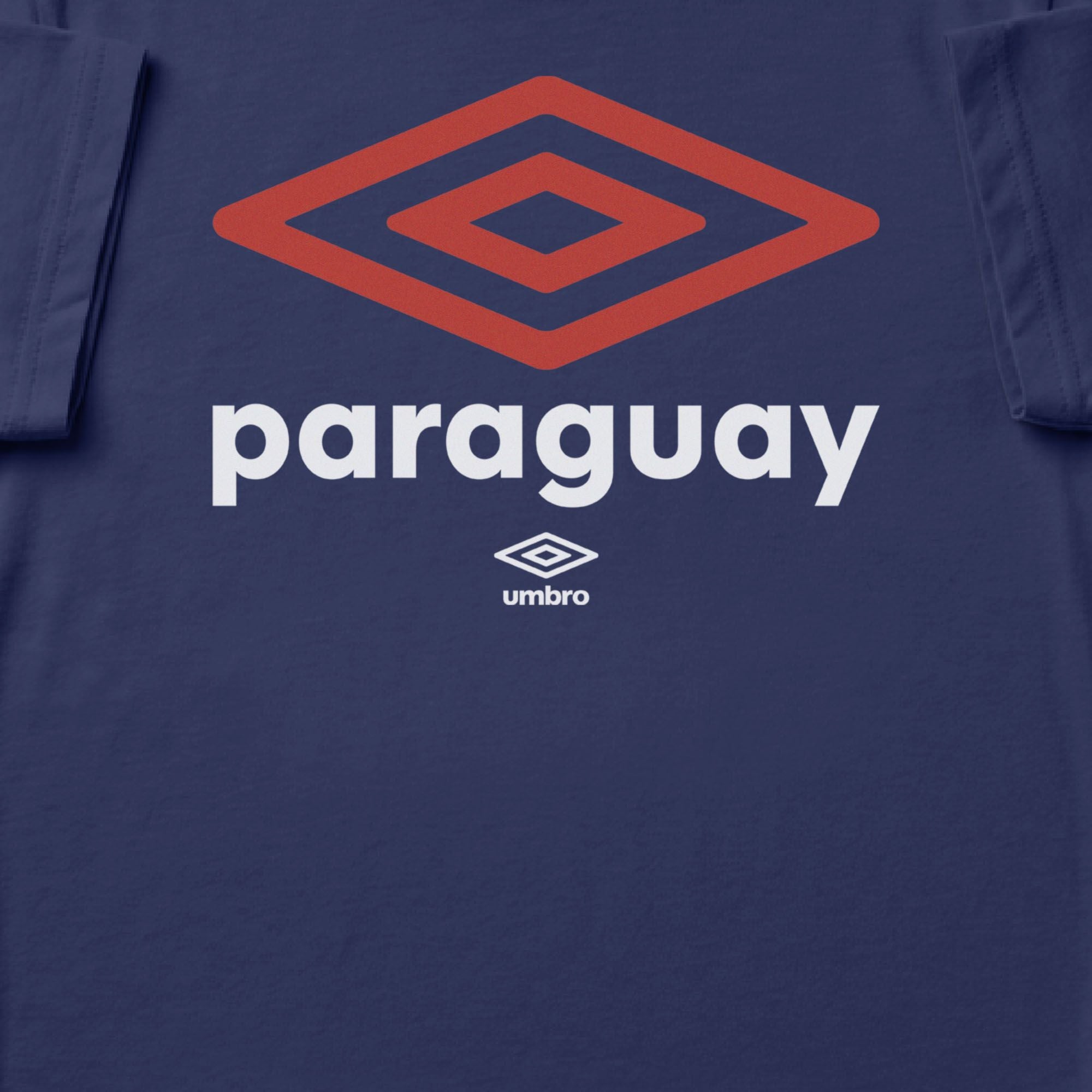 Umbro Adult Paraguay Diamond Logo T-Shirt