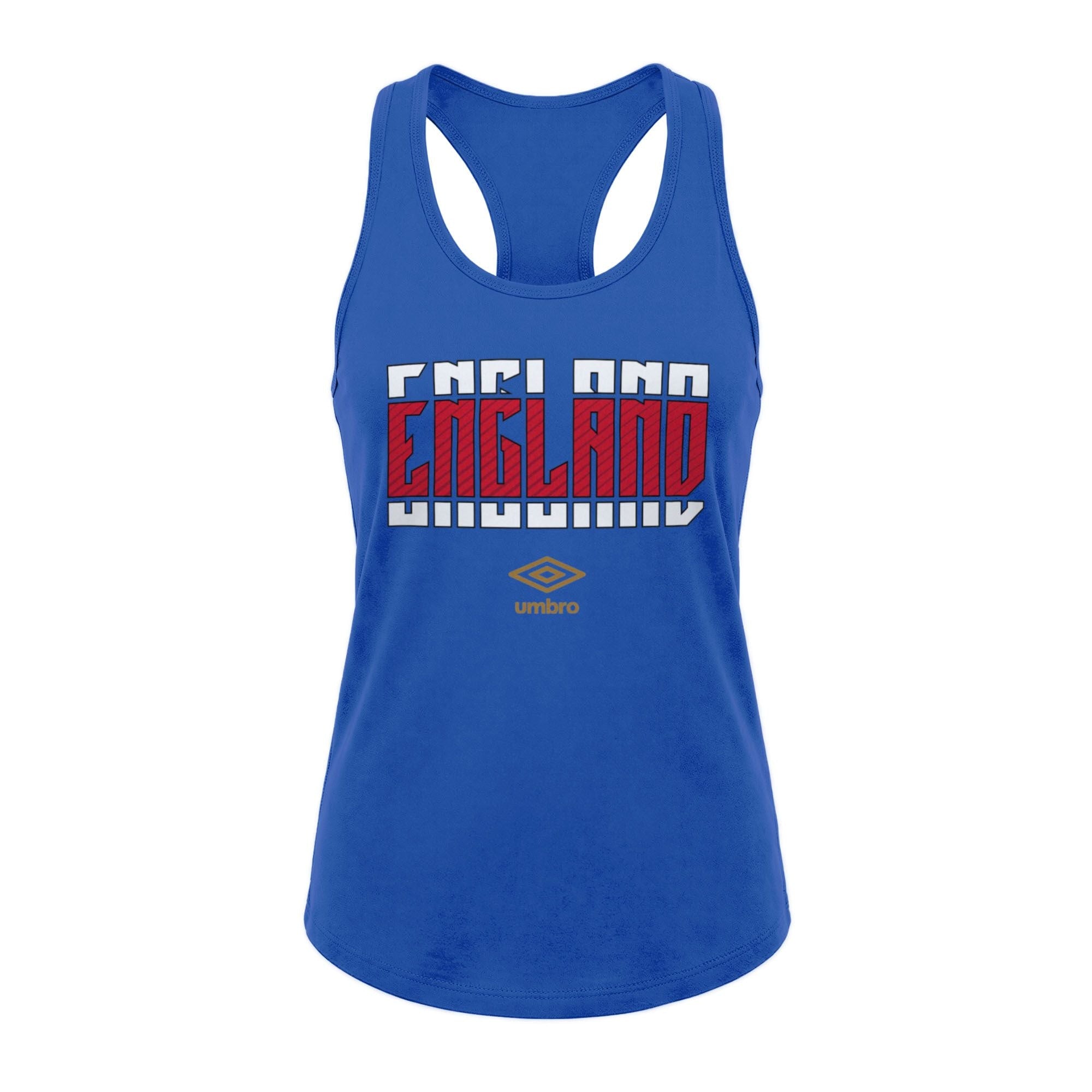 Umbro England Stacked Soccer Tank Royal