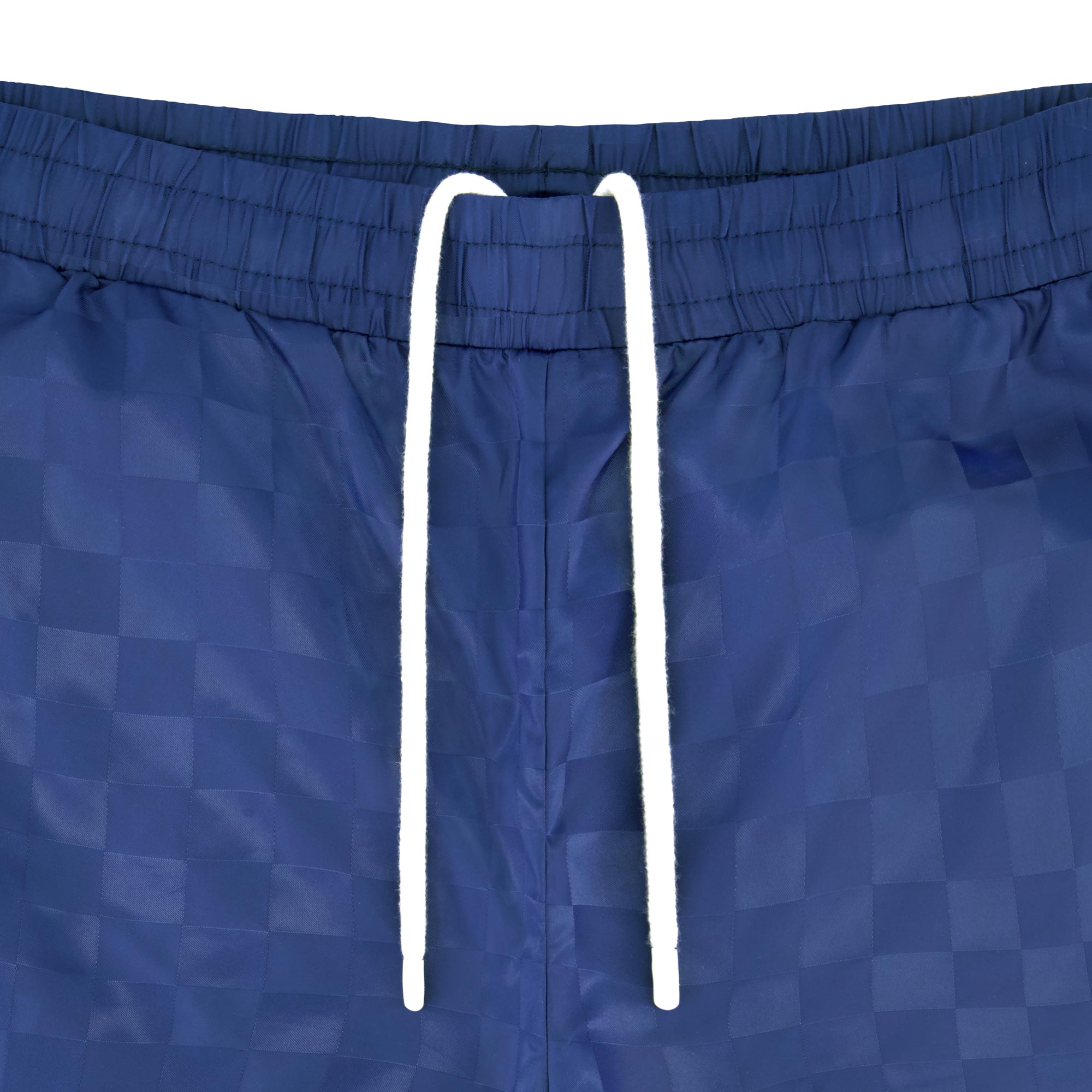 Men's checkered jacquard navy blue soccer shorts - Shop men's workout shorts by Umbro