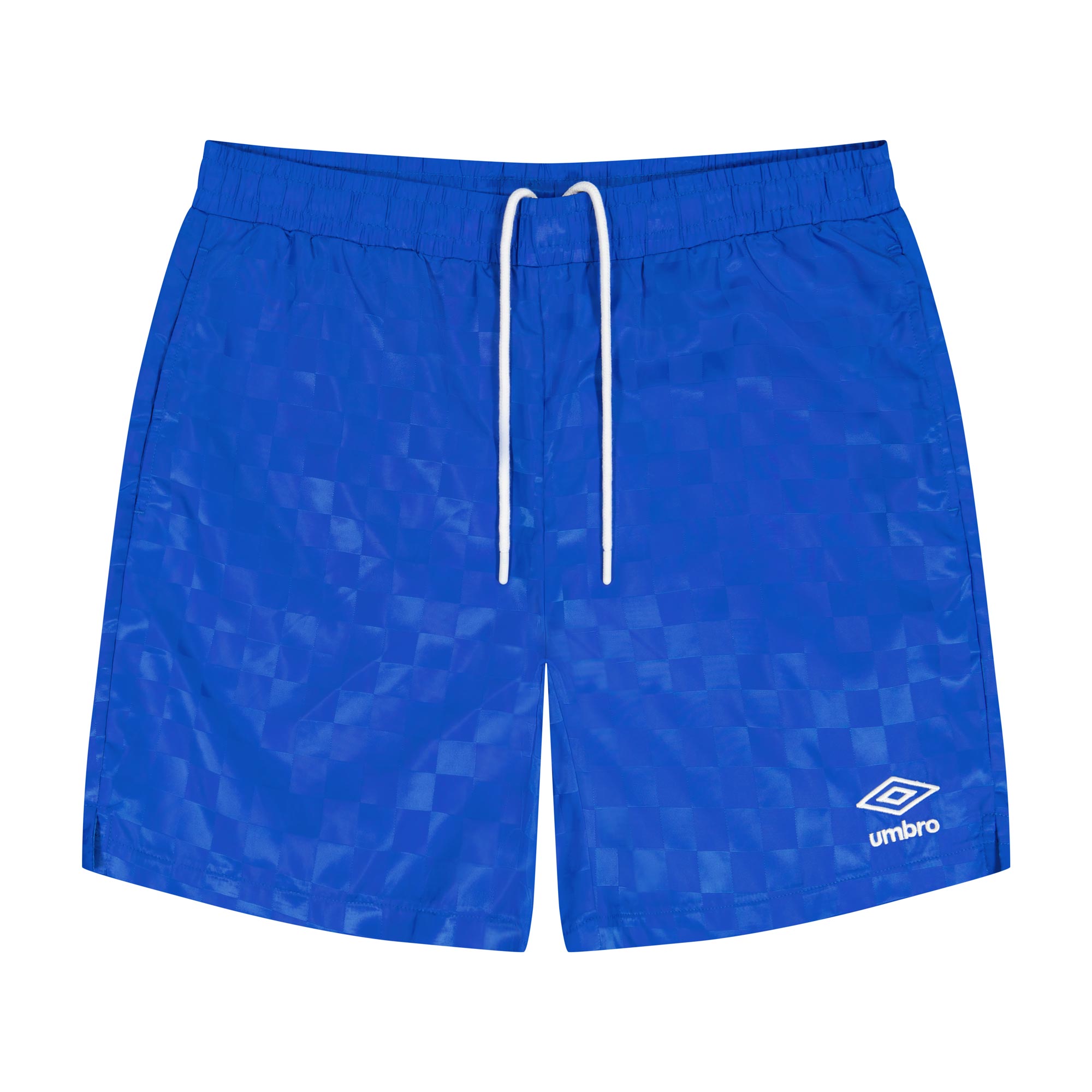 Umbro Men's Checkered Jacquard Royal Blue Short