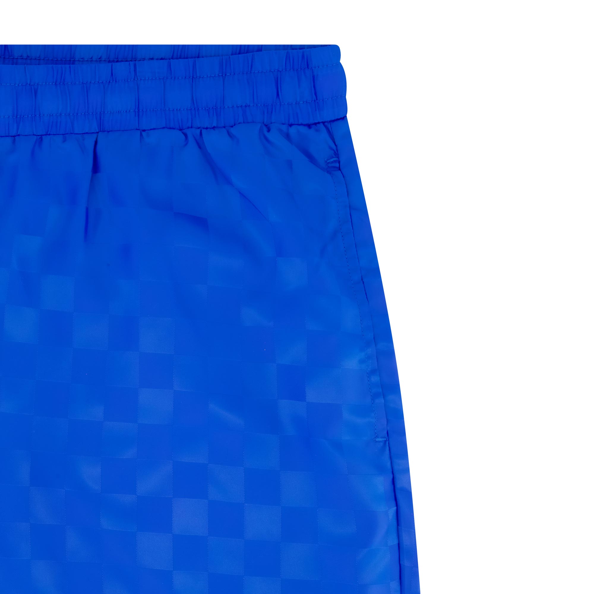 Men's checkered jacquard royal blue soccer short - Shop men's workout shorts with pockets by Umbro