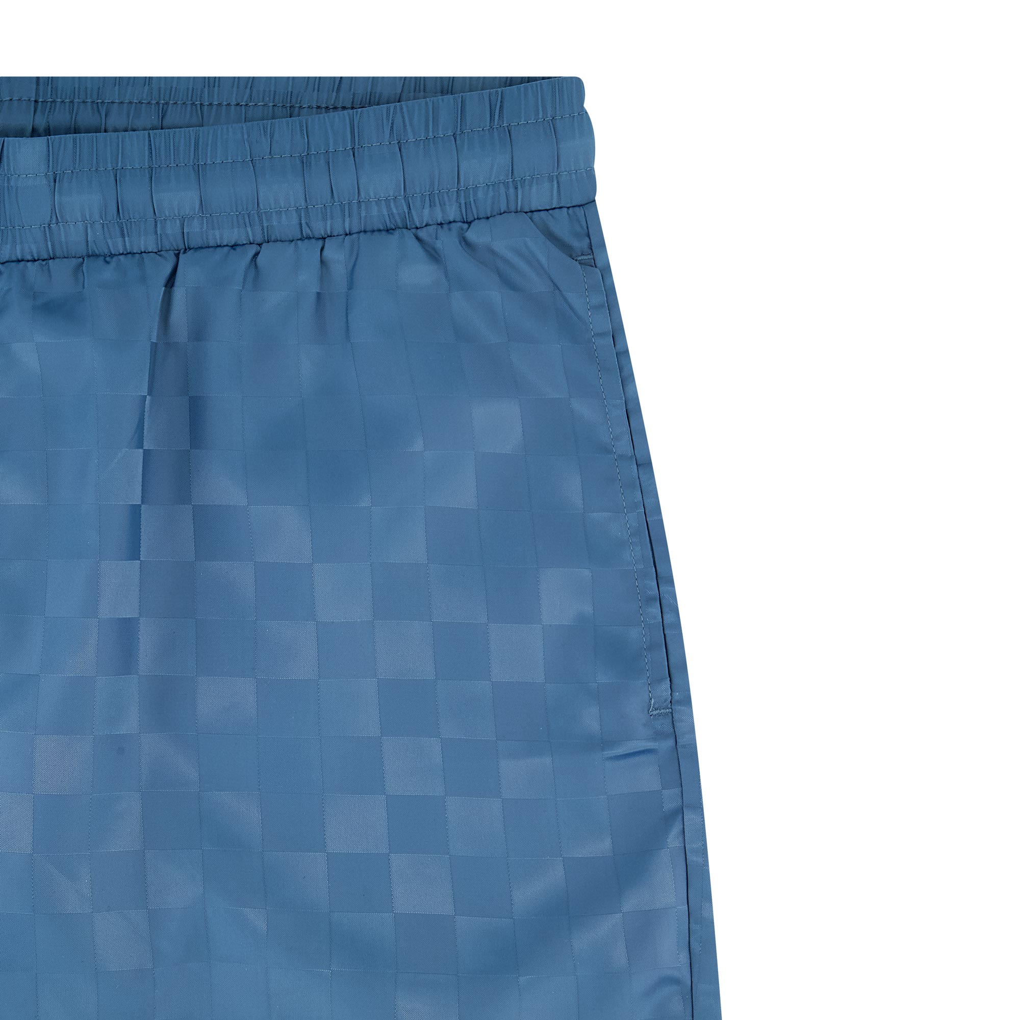 Men's checkered jacquard slate blue soccer short - Shop men's workout shorts with pockets by Umbro