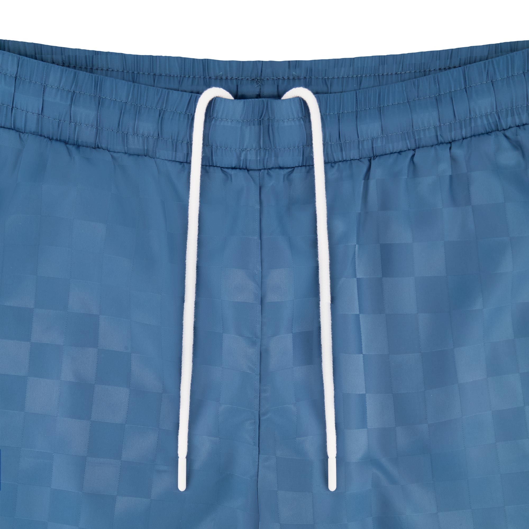 Men's checkered jacquard slate blue soccer short - Shop men's workout shorts with pockets by Umbro
