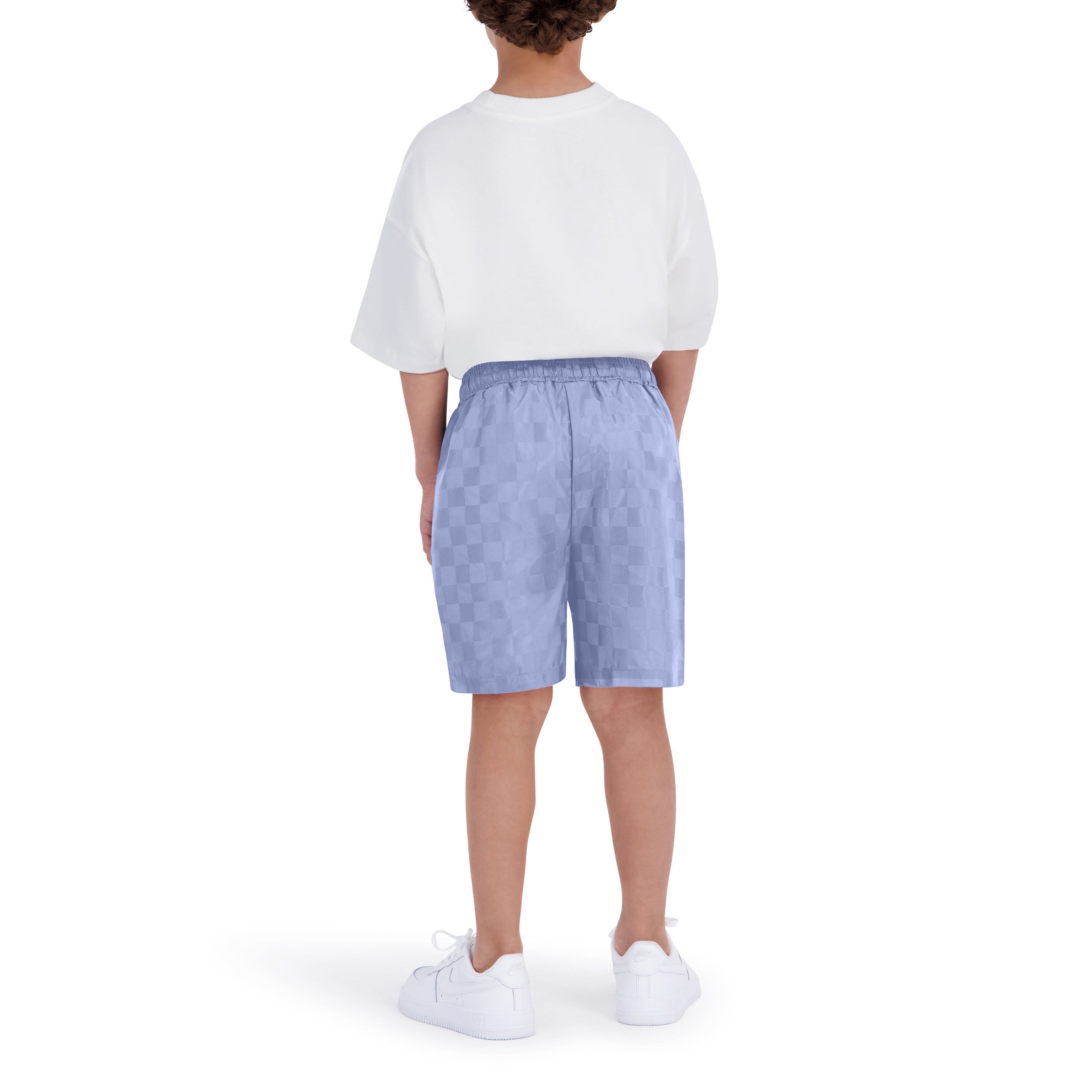 Umbro Boy's Checkered Nylon Short