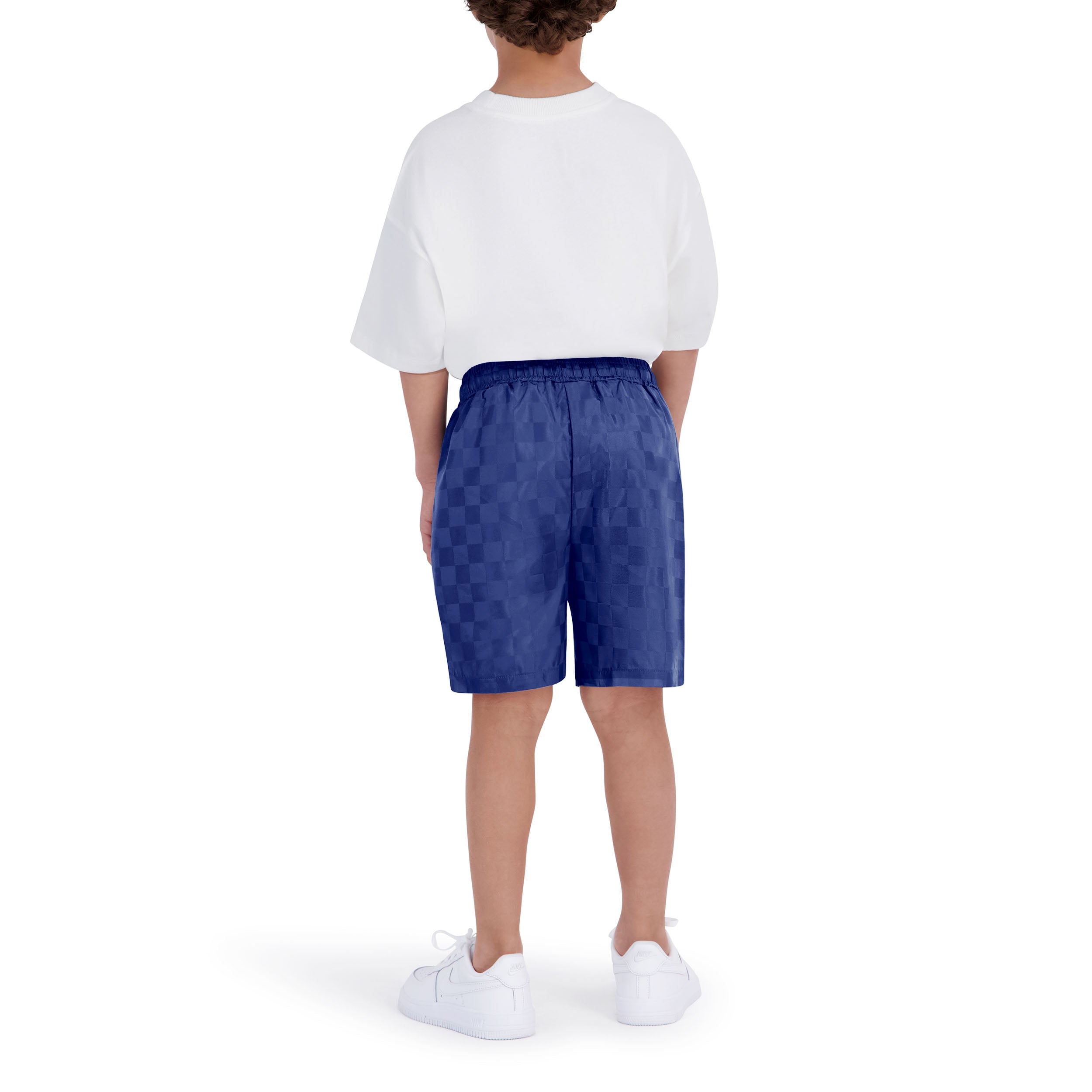 Umbro Boy's Checkered Nylon Short
