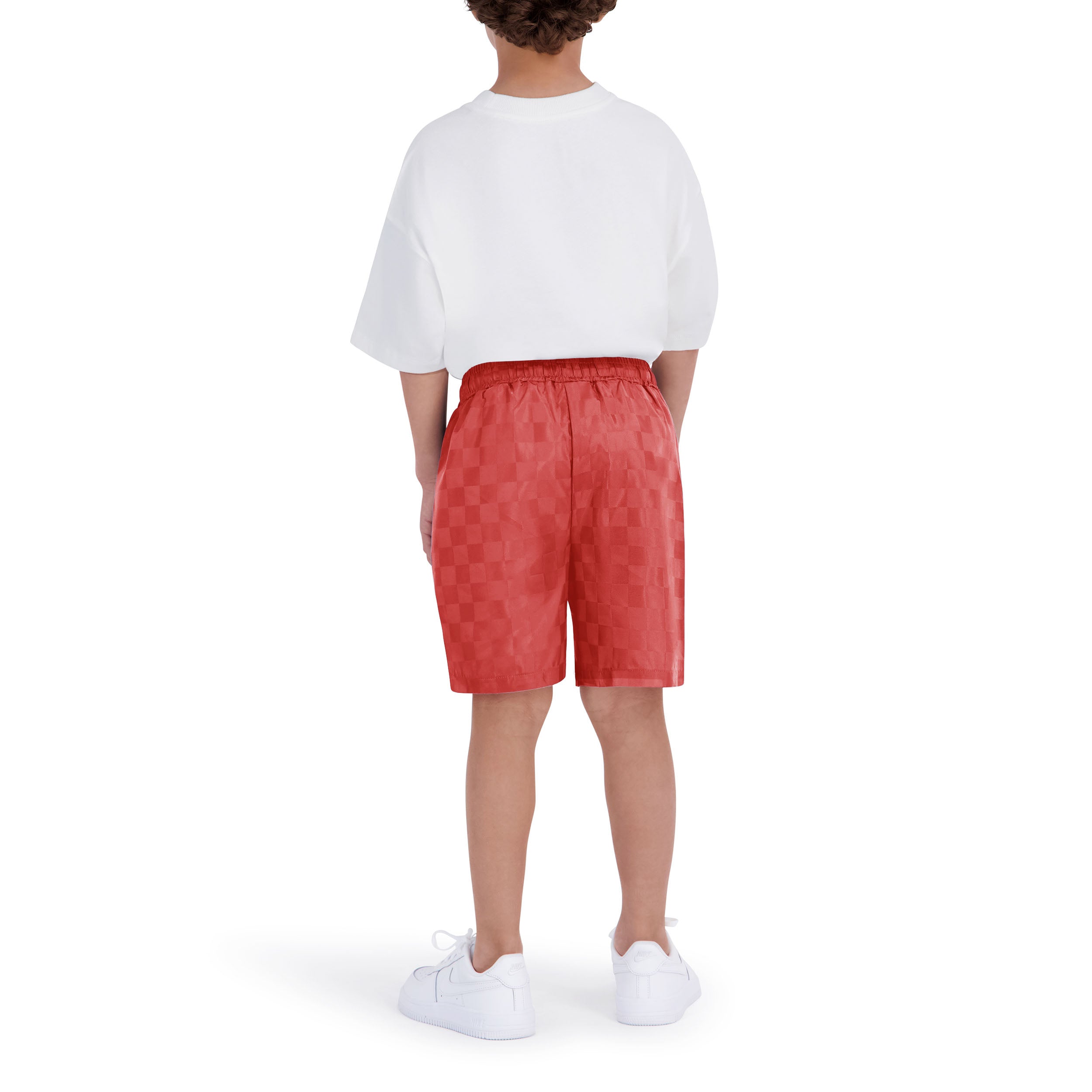 Umbro Boy's Checkered Nylon Short