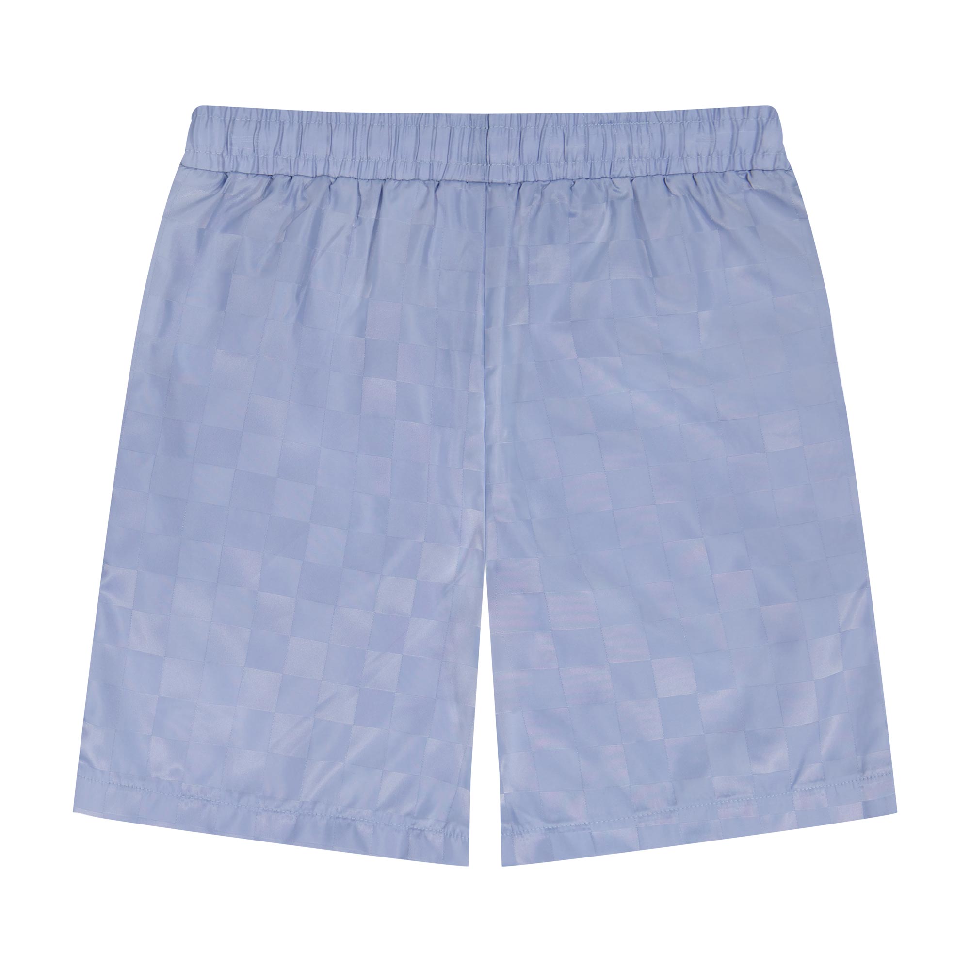 Boy's checkered jacquard light blue soccer short - Shop youth boy's workout shorts by Umbro