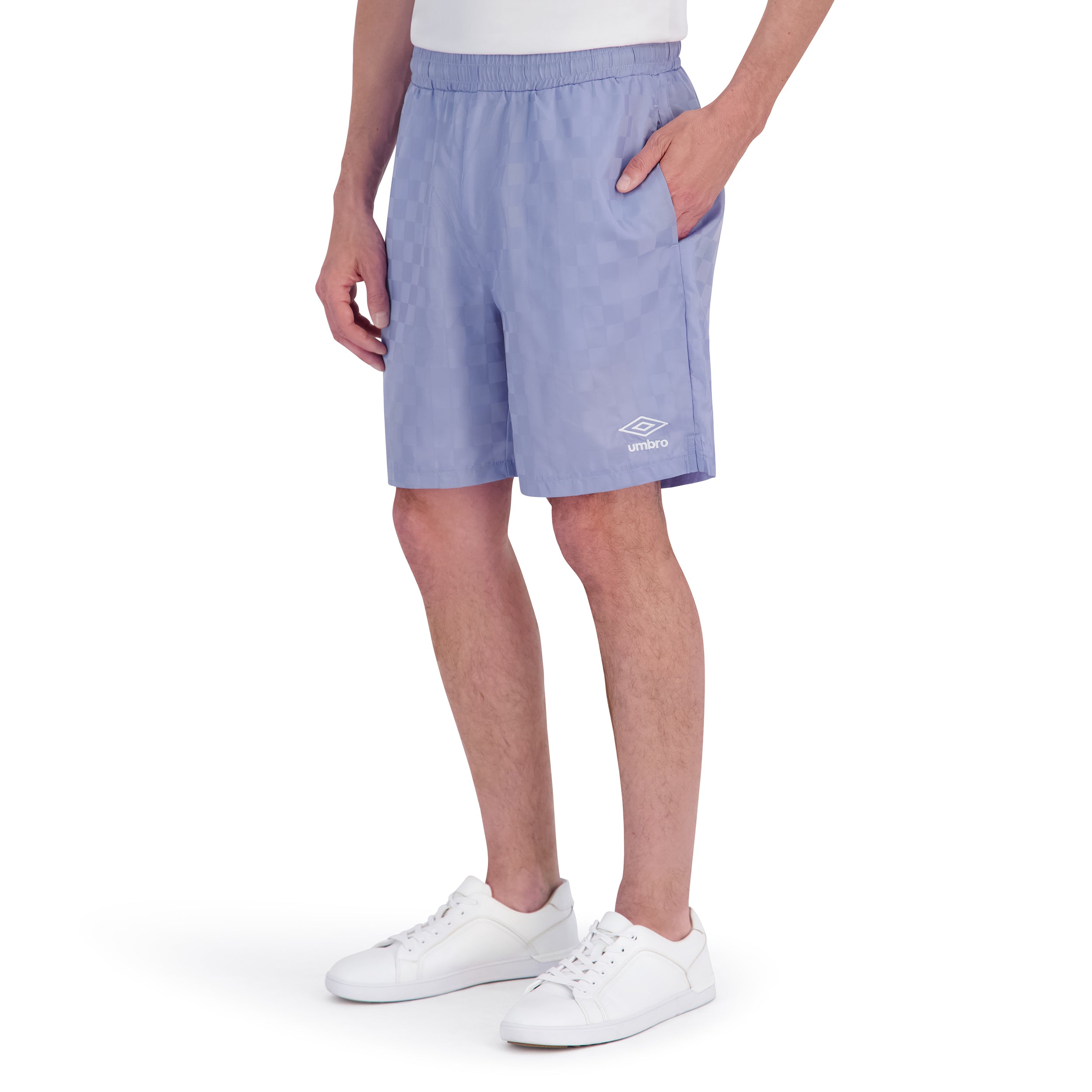Umbro Men's Checkered Nylon 7" Short