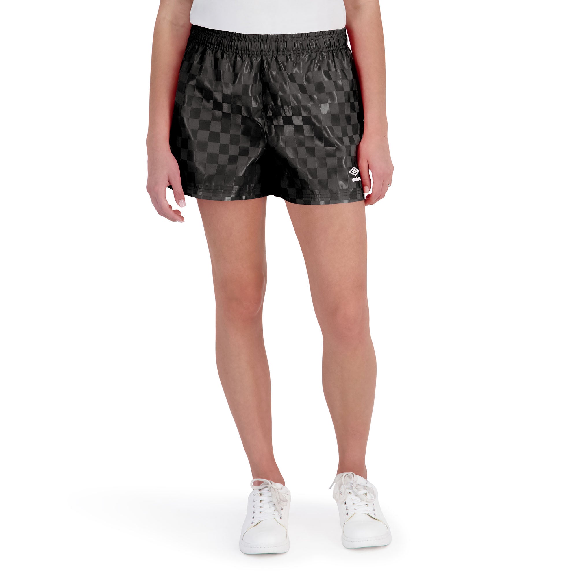 Umbro Junior's Checkered Athletic 3" Short