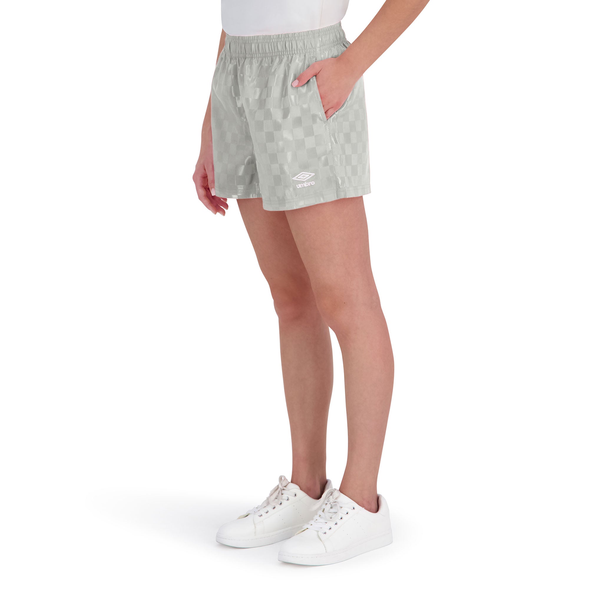 Umbro Junior's Checkered Athletic 3" Short