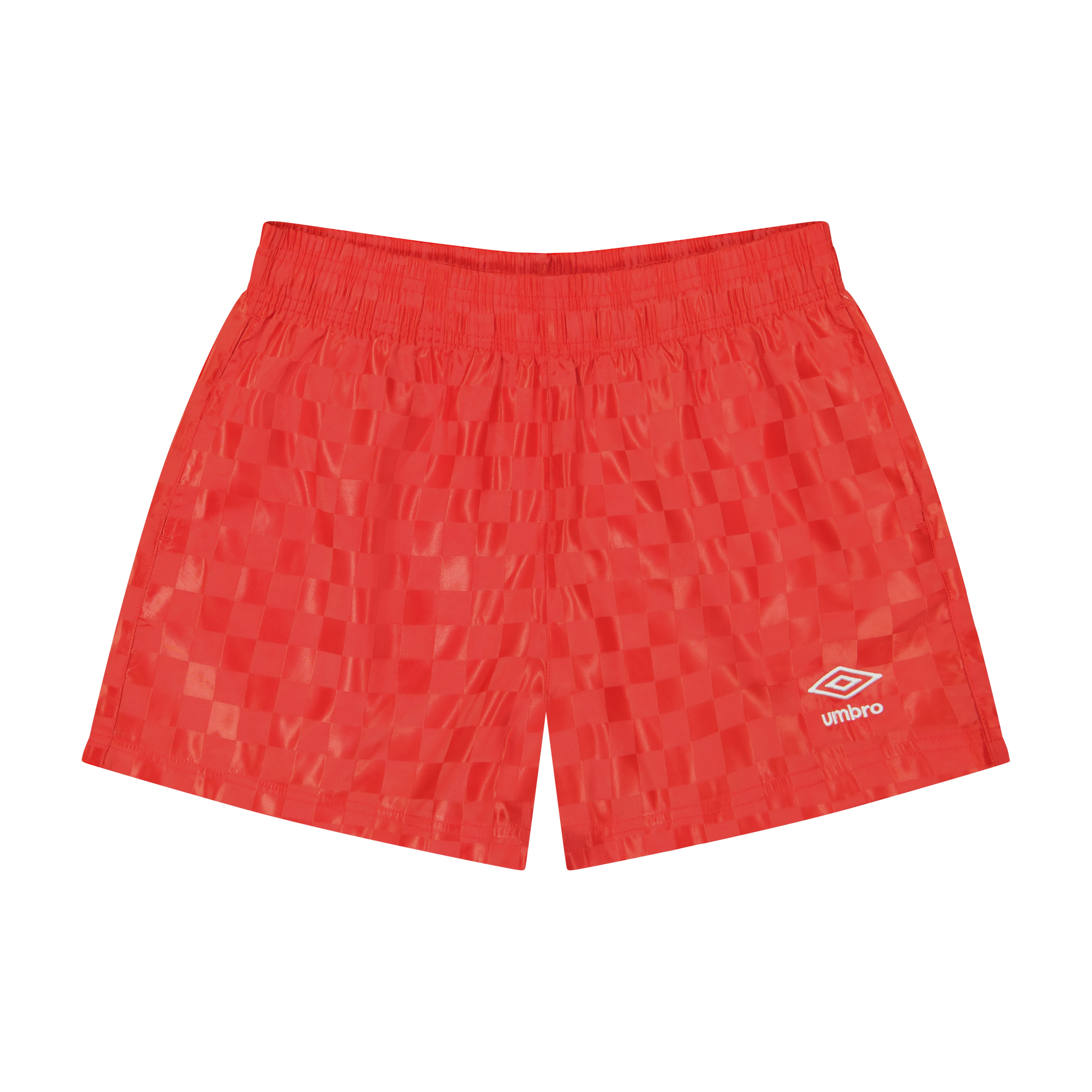 Umbro Junior's Red Checkered Shorts - Shop women's shorts by Umbro.
