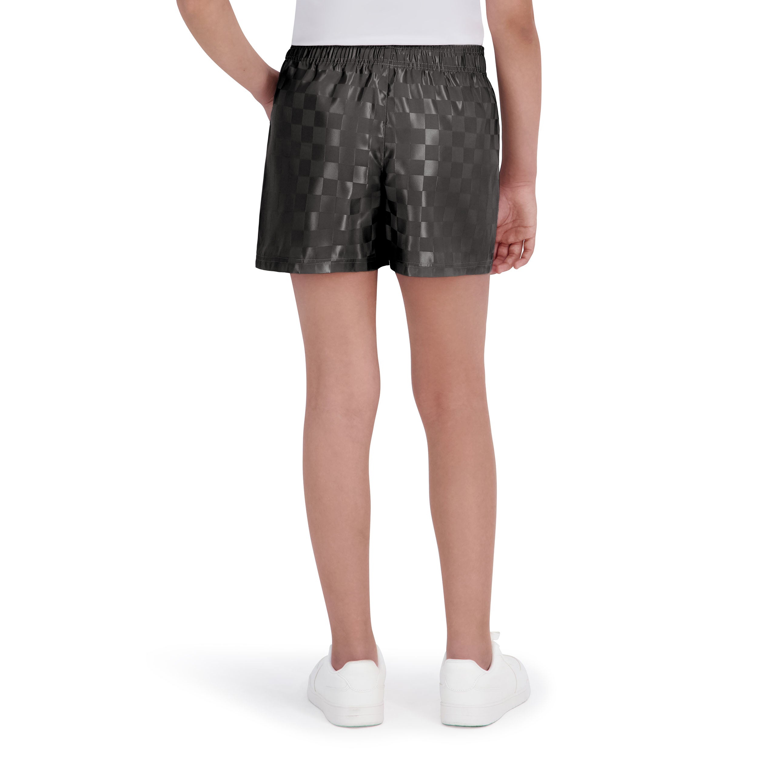 Umbro Girl's Checkered Athletic Short