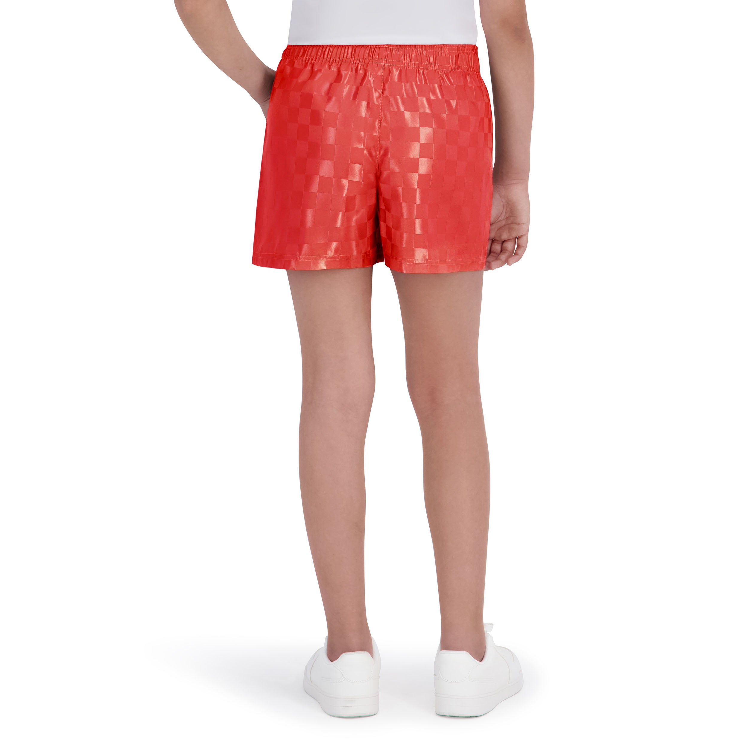 Umbro Girl's Checkered Athletic Short