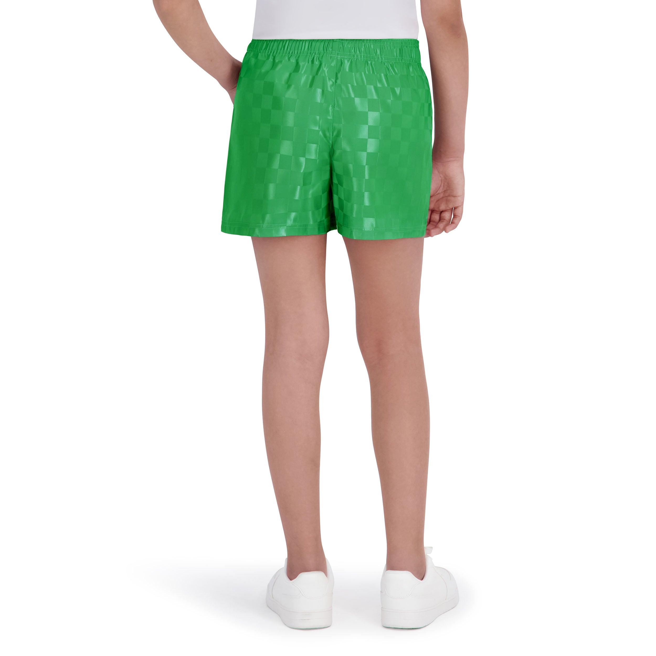 Umbro Girl's Checkered Athletic Short