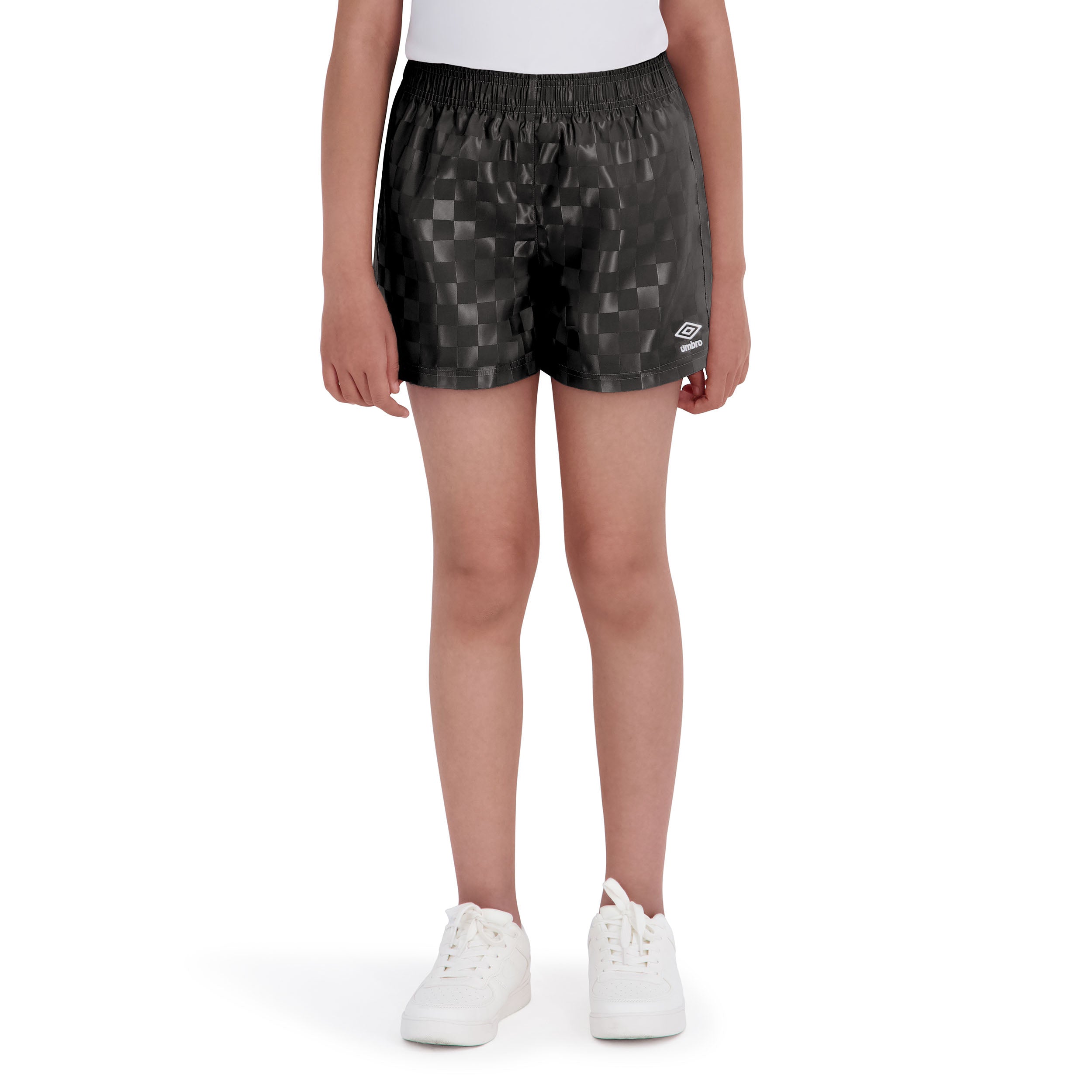Umbro Girl's Checkered Athletic Short