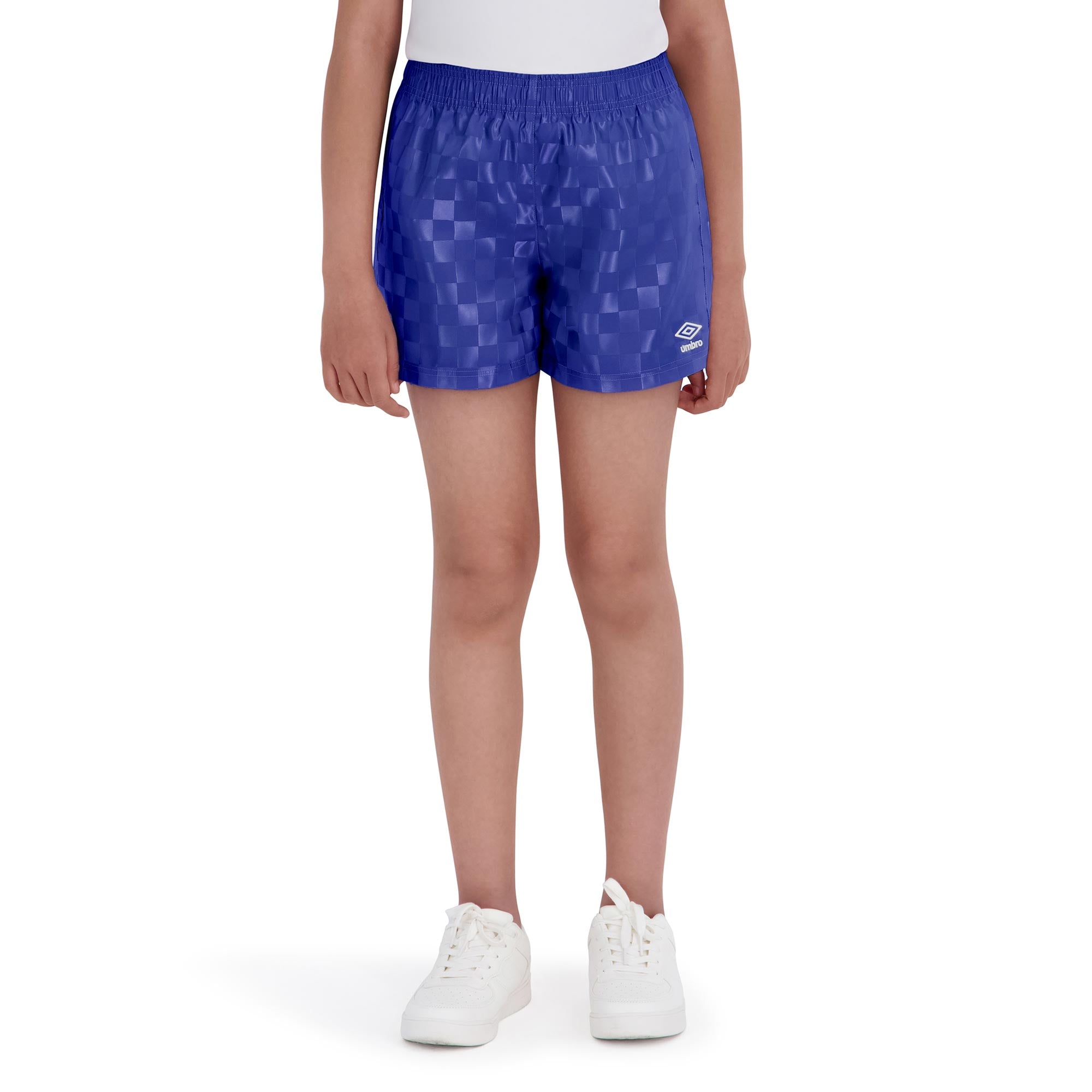 Umbro Girl's Checkered Athletic Short
