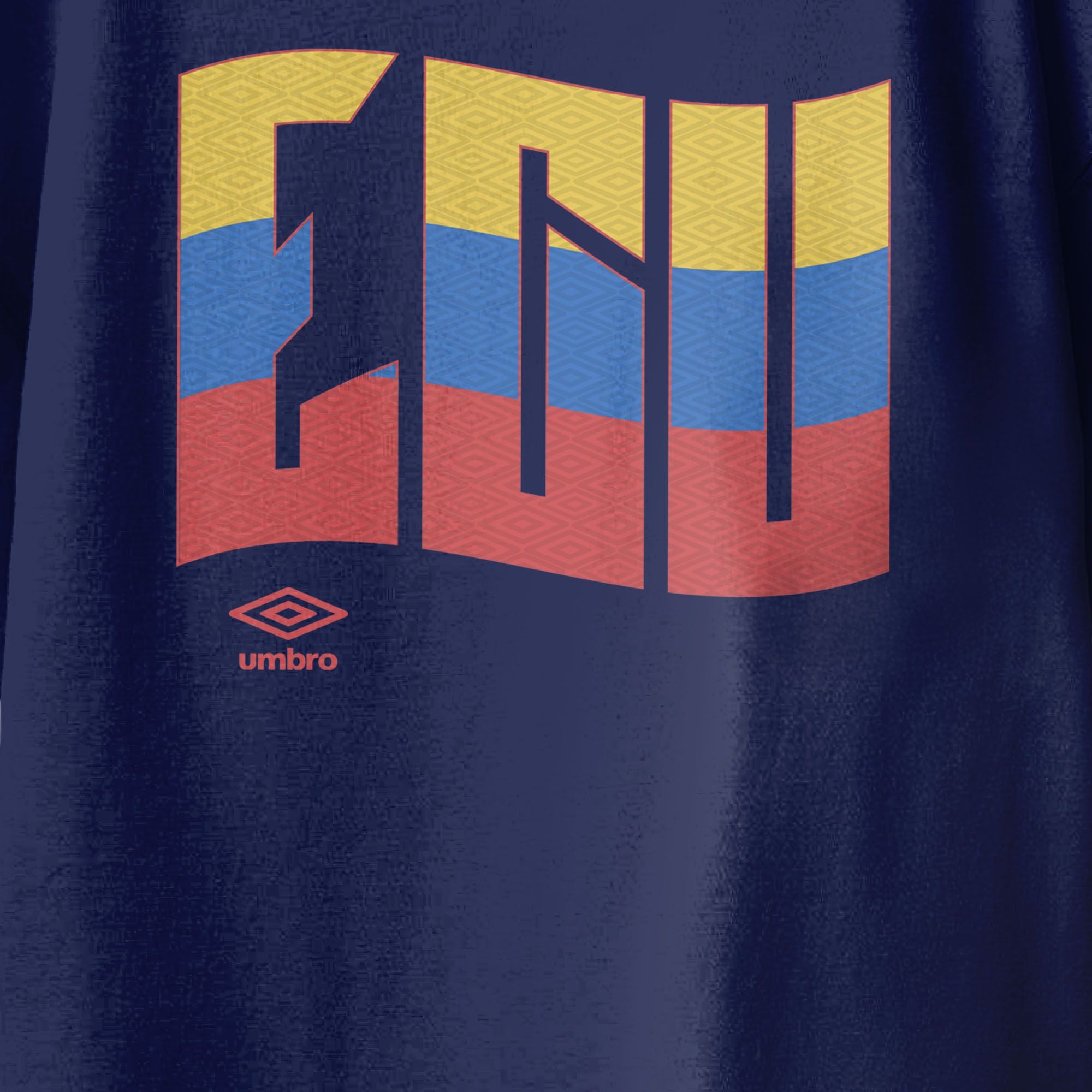 Kids’ Ecuador wavy graphic navy soccer T-shirts. Shop football team tees in soft cotton by Umbro.