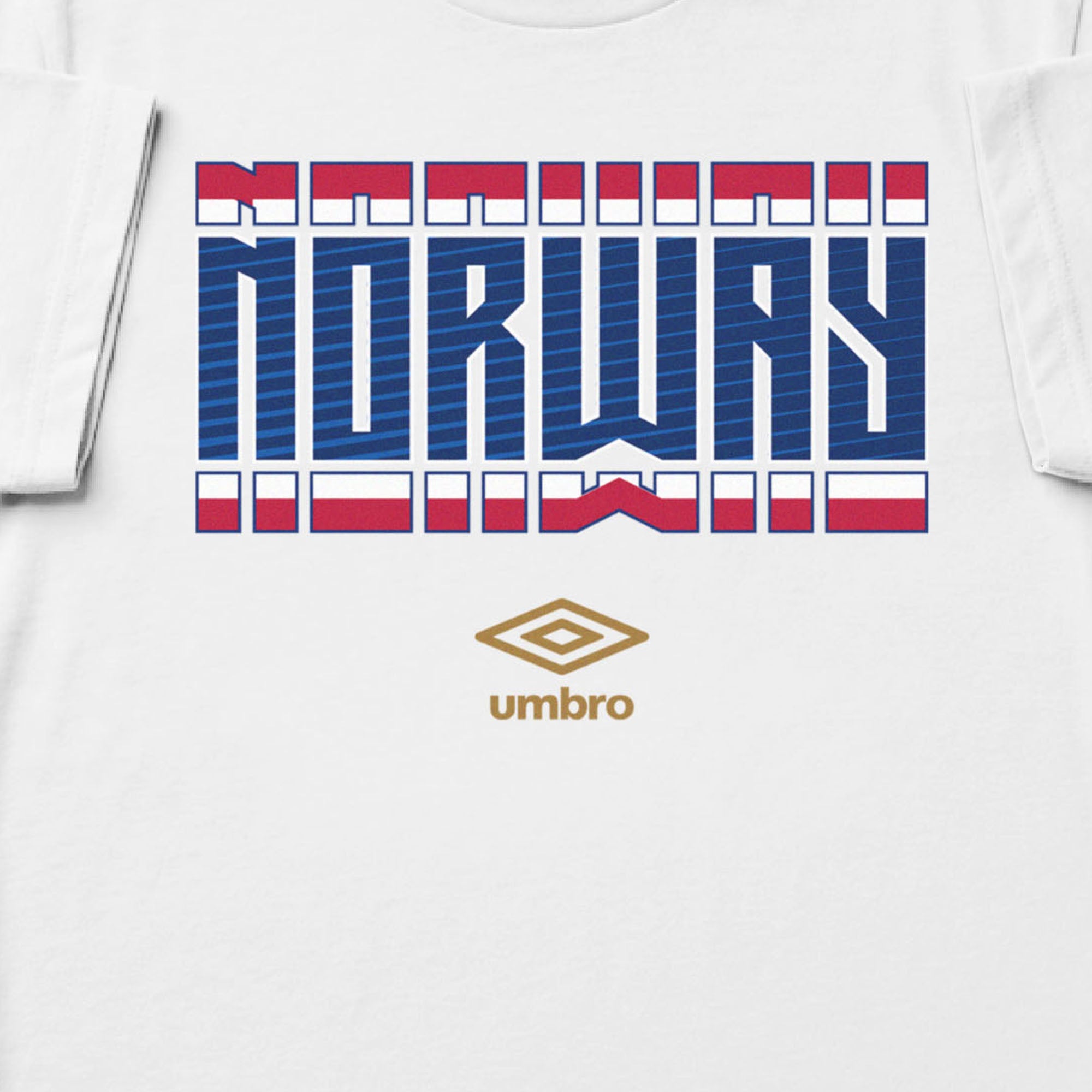 Umbro Norway Stacked Soccer T-Shirt