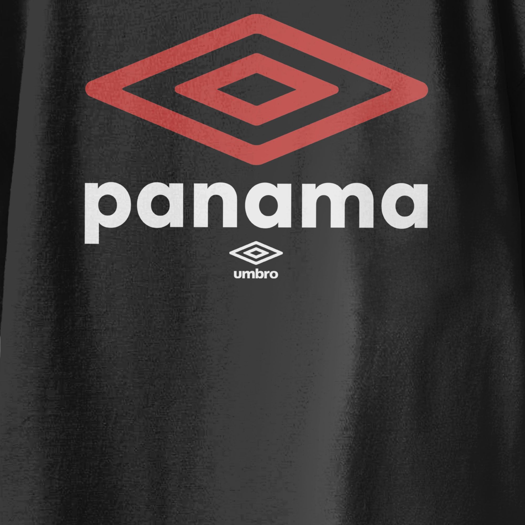 Umbro Kids Panama Diamond Logo T-Shirt Black tee in a soft cotton - Shop kids tees by Umbro.