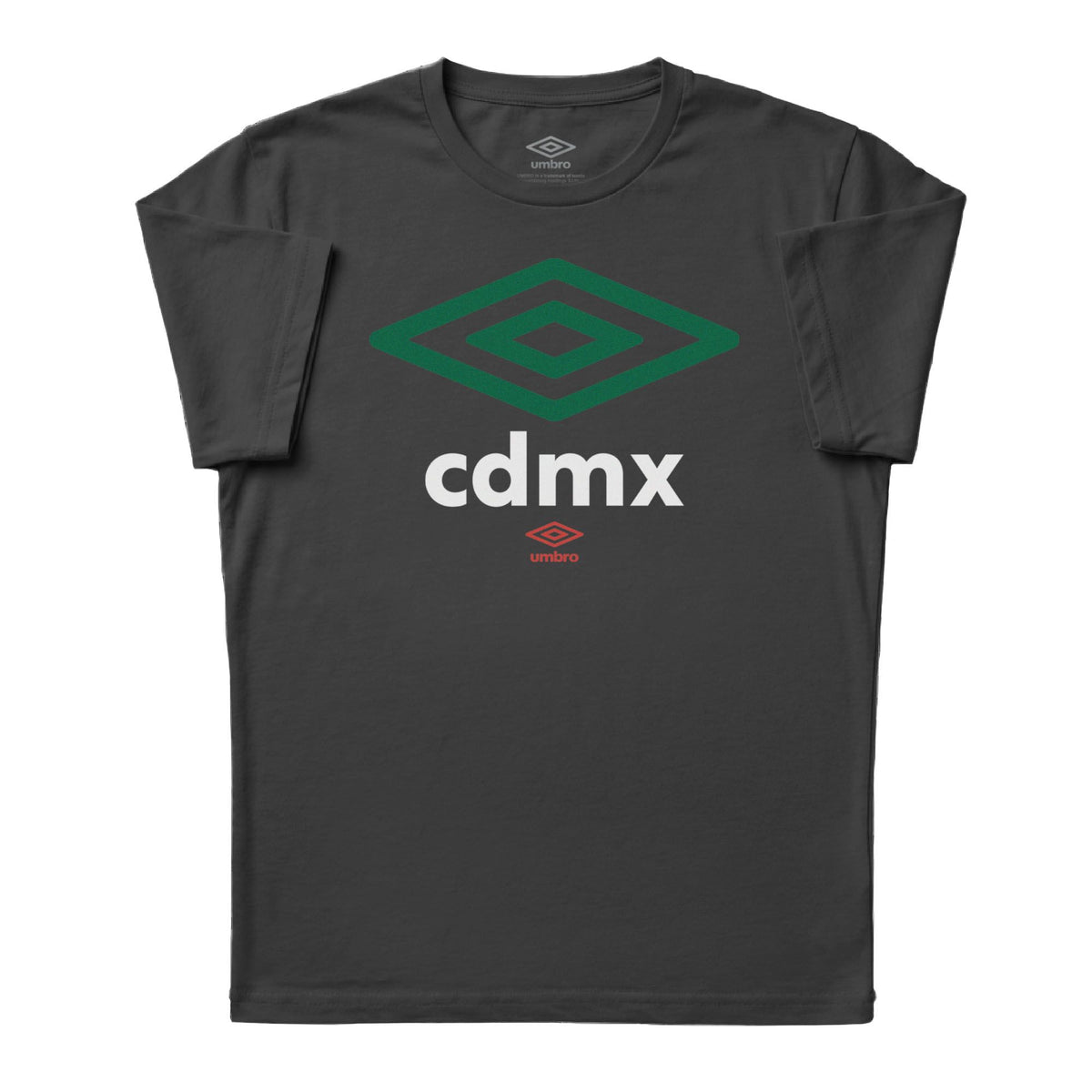 Mexico diamond logo black soccer Tees. Shop football team t-shirts in soft cotton by Umbro.