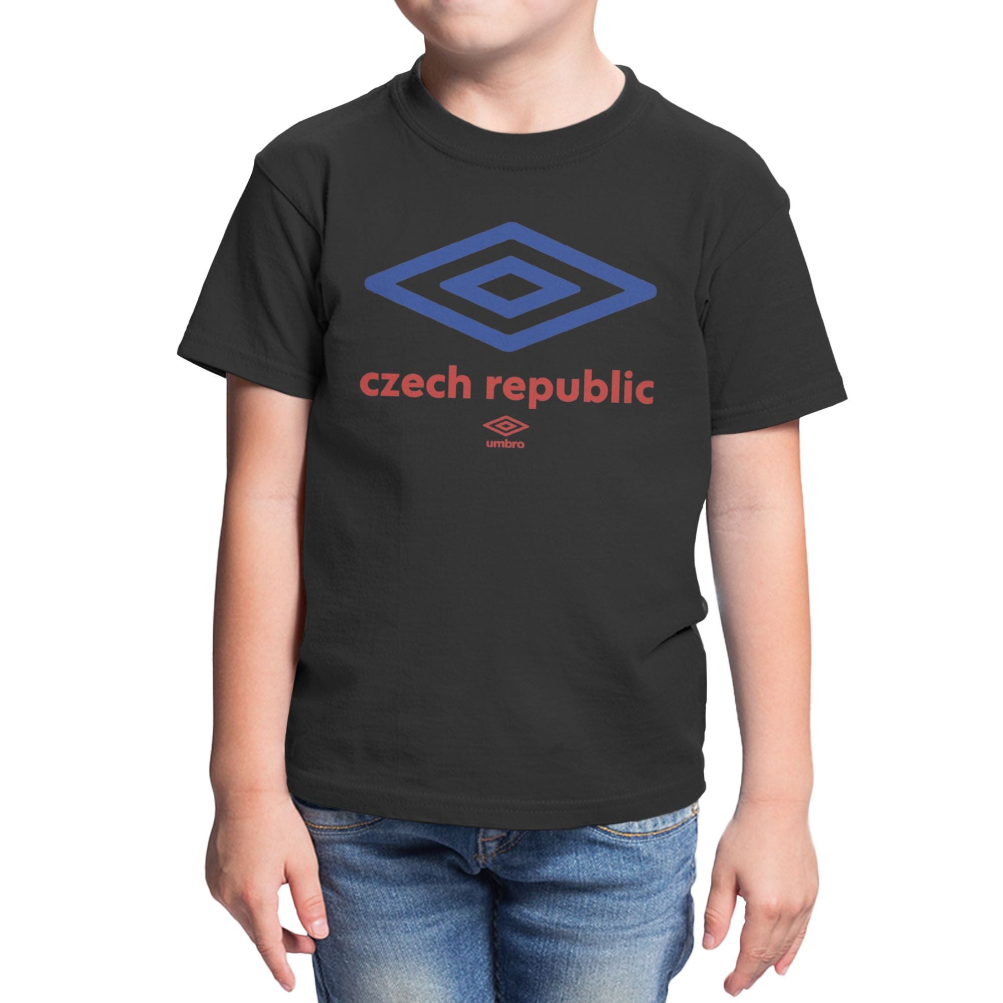 Umbro Kids Czech Republic Diamond Logo T-Shirt