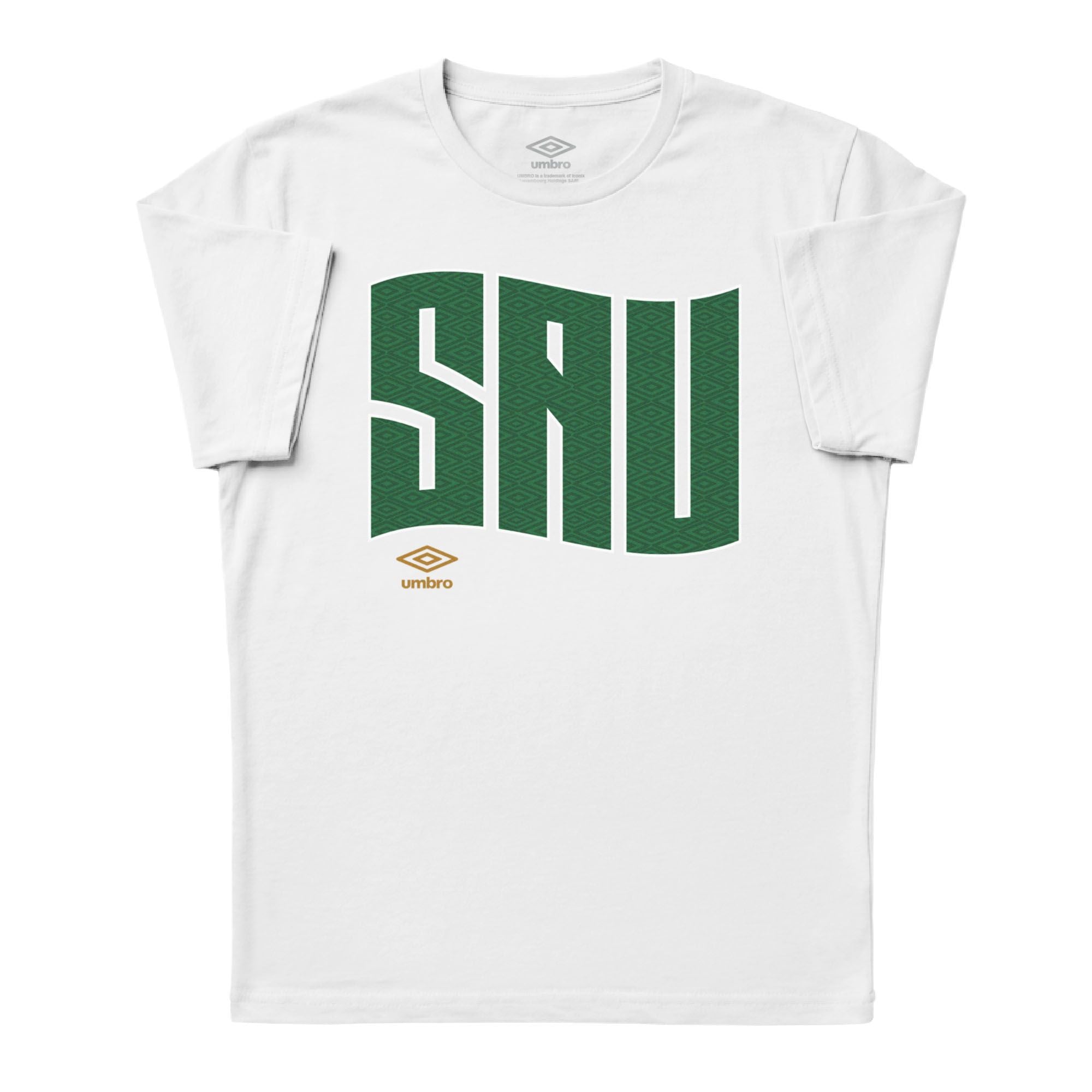 Umbro Saudi Arabia Wavy Logo T-Shirt White