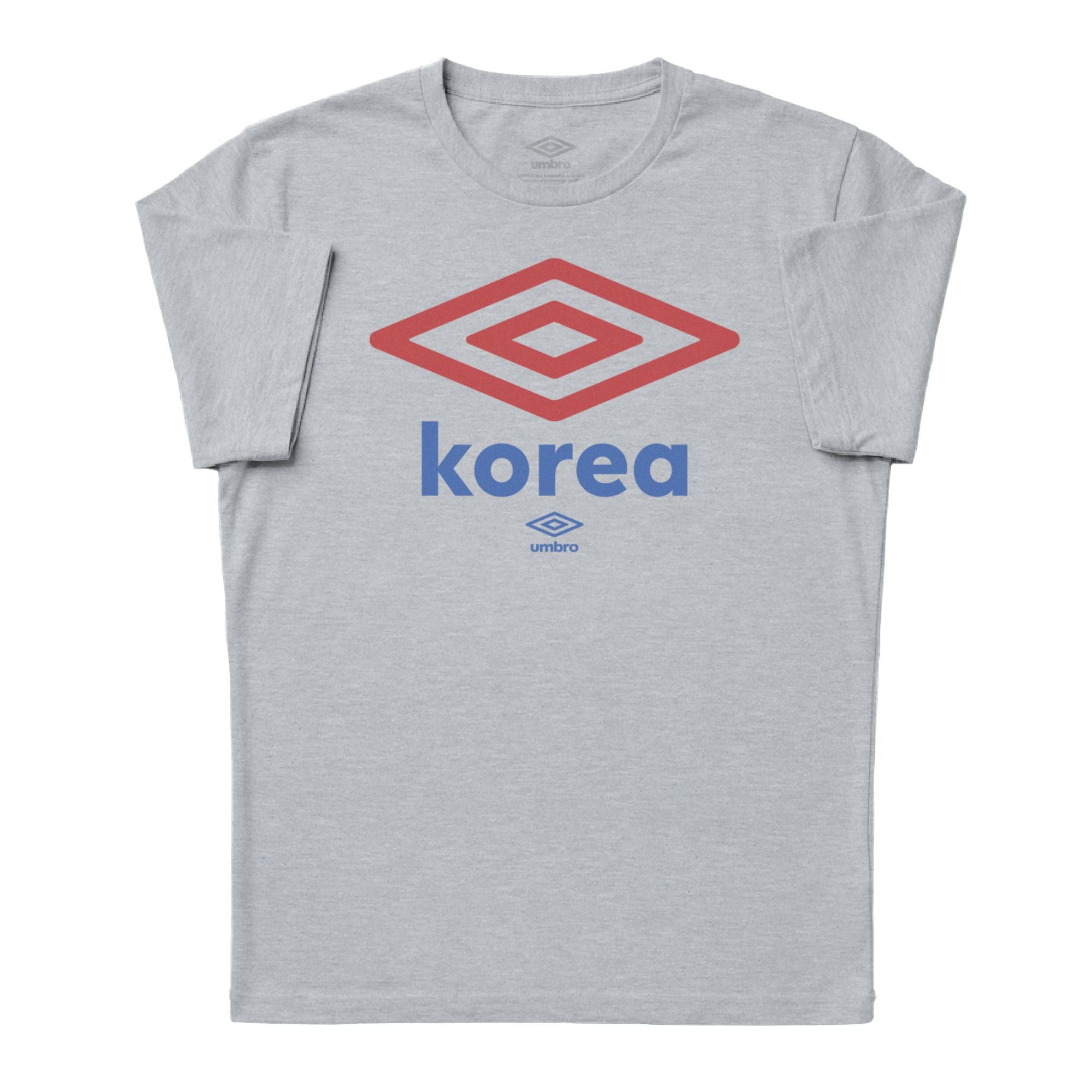 Umbro Adult Unisex Korea Republic Diamond Logo T-Shirt Sport Grey