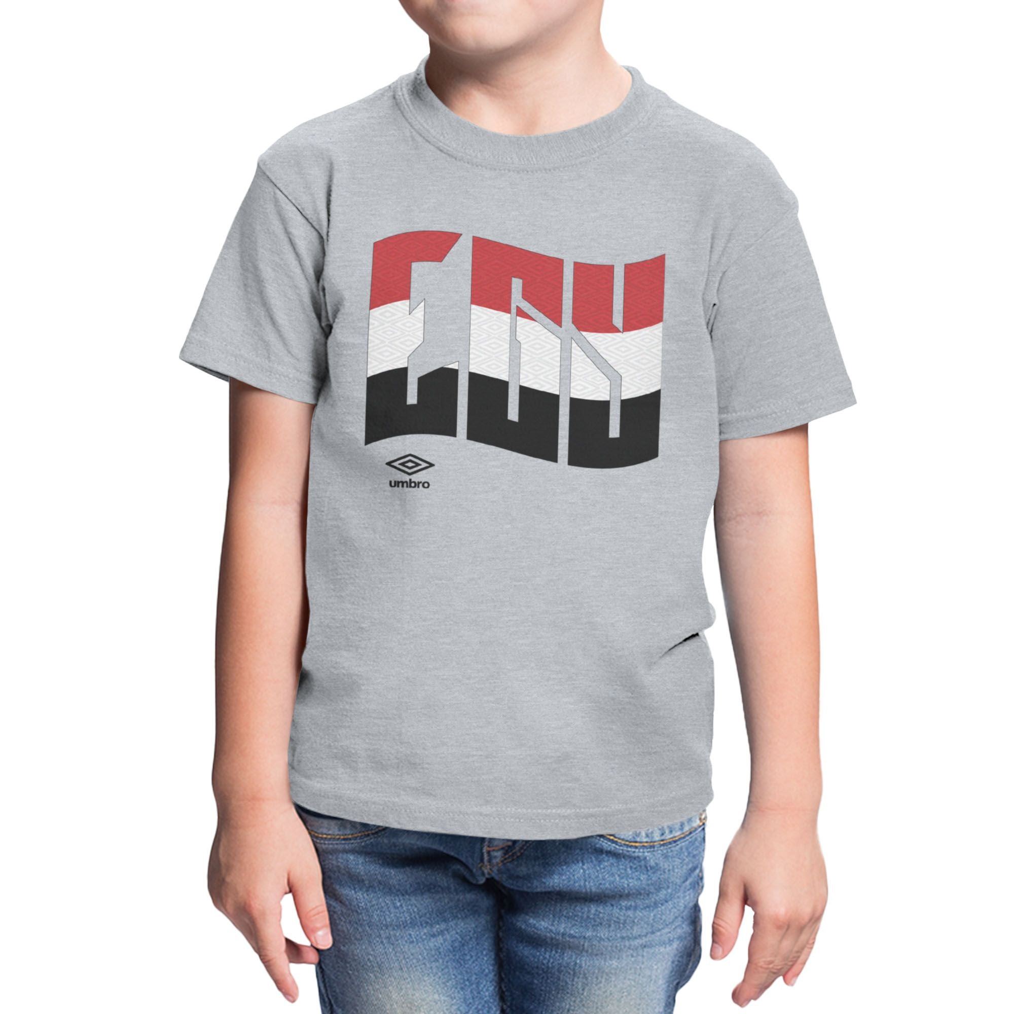 Umbro Kids Egypt Wavy Logo T-Shirt
