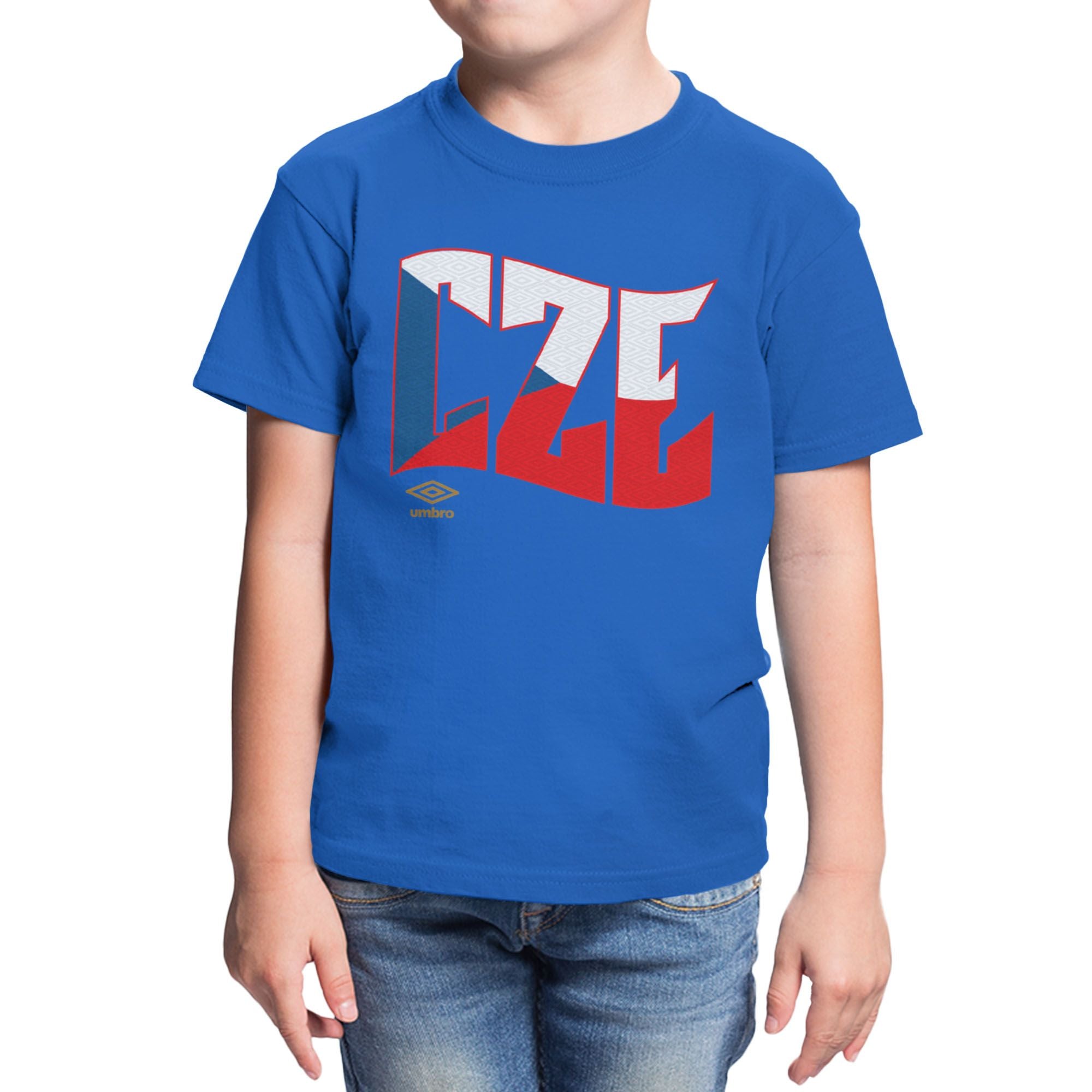 Umbro Kids Czech Republic Wavy Logo T-Shirt