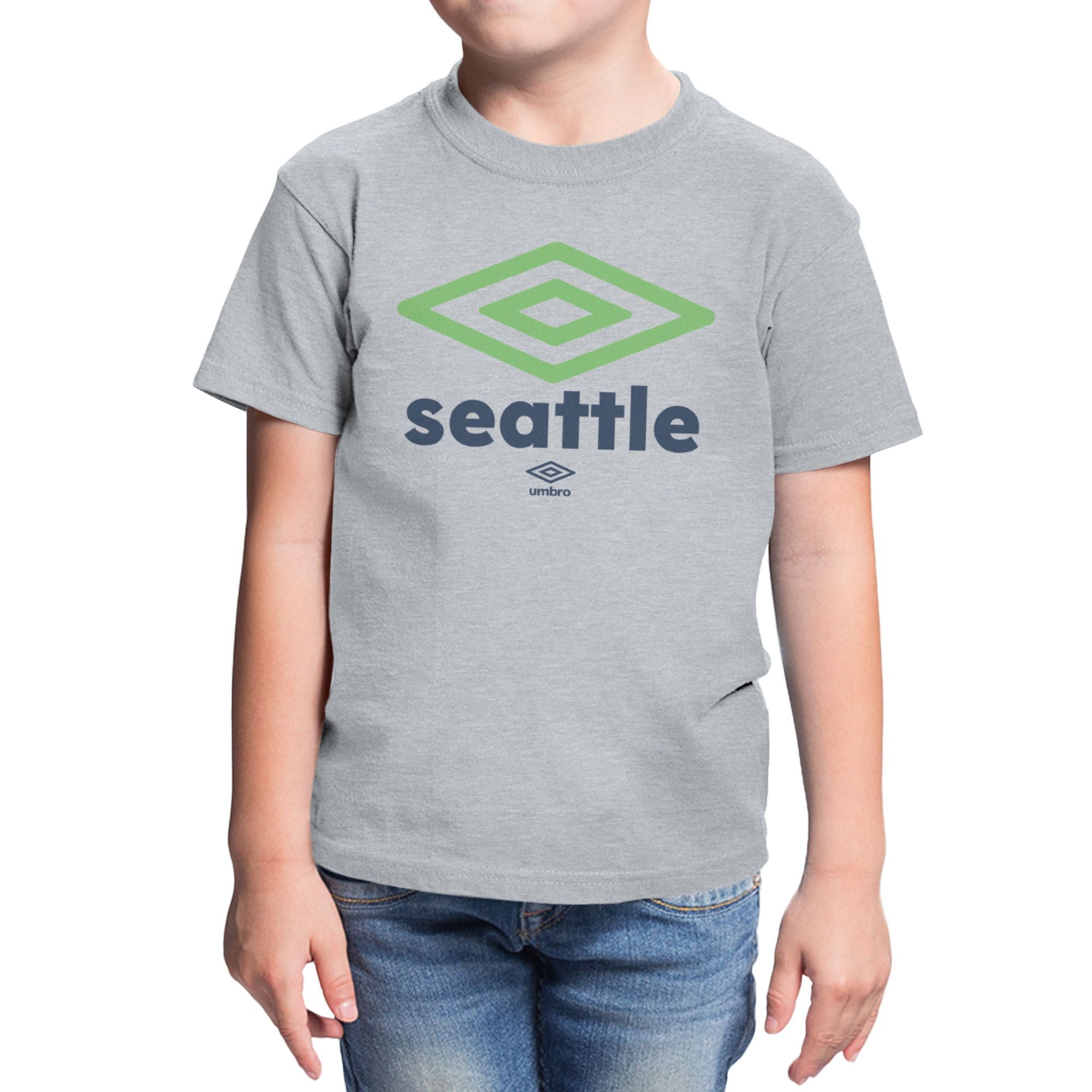 Umbro Kids Seattle City Diamond Logo T-Shirt