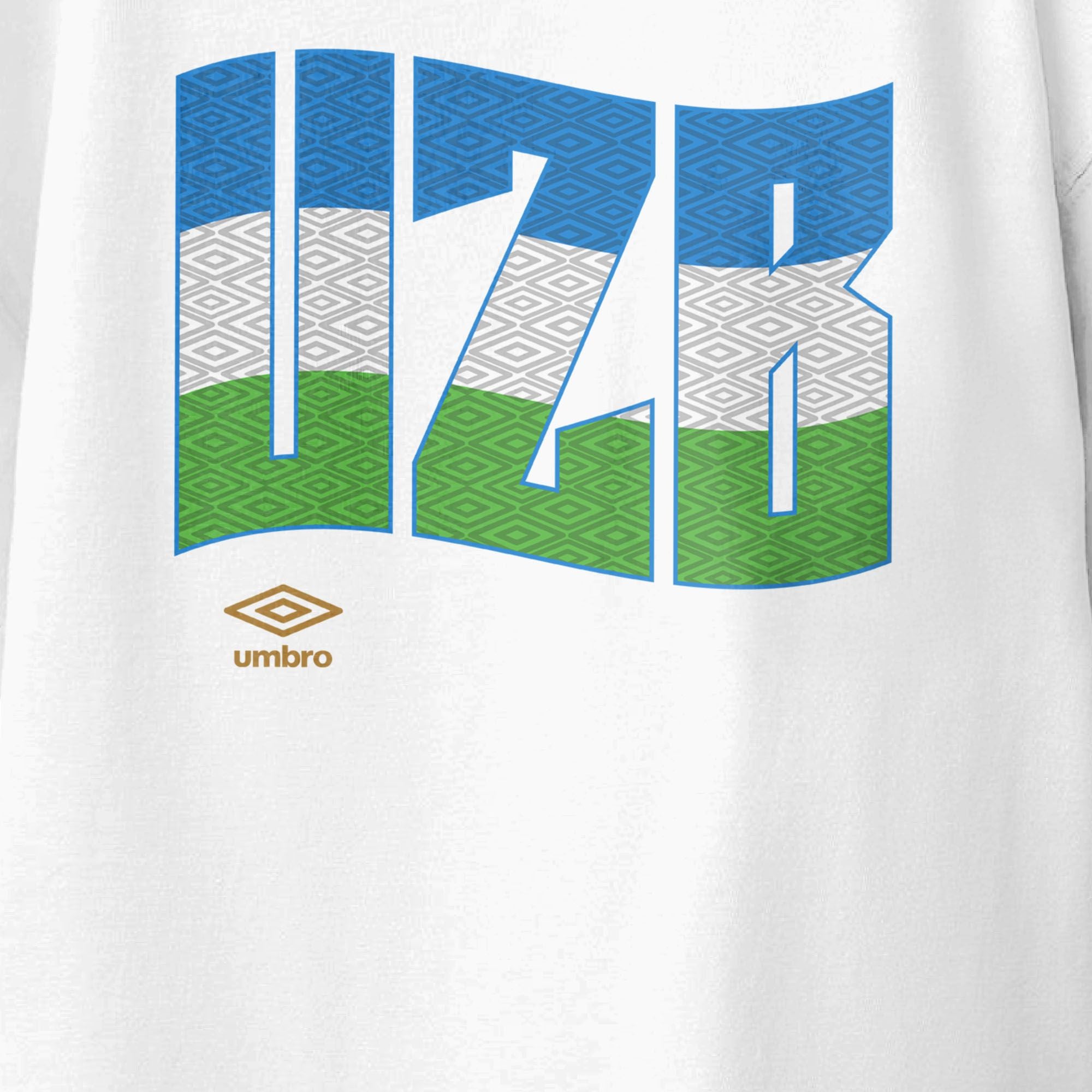 Umbro Kids Uzbekistan Wavy Logo T-Shirt