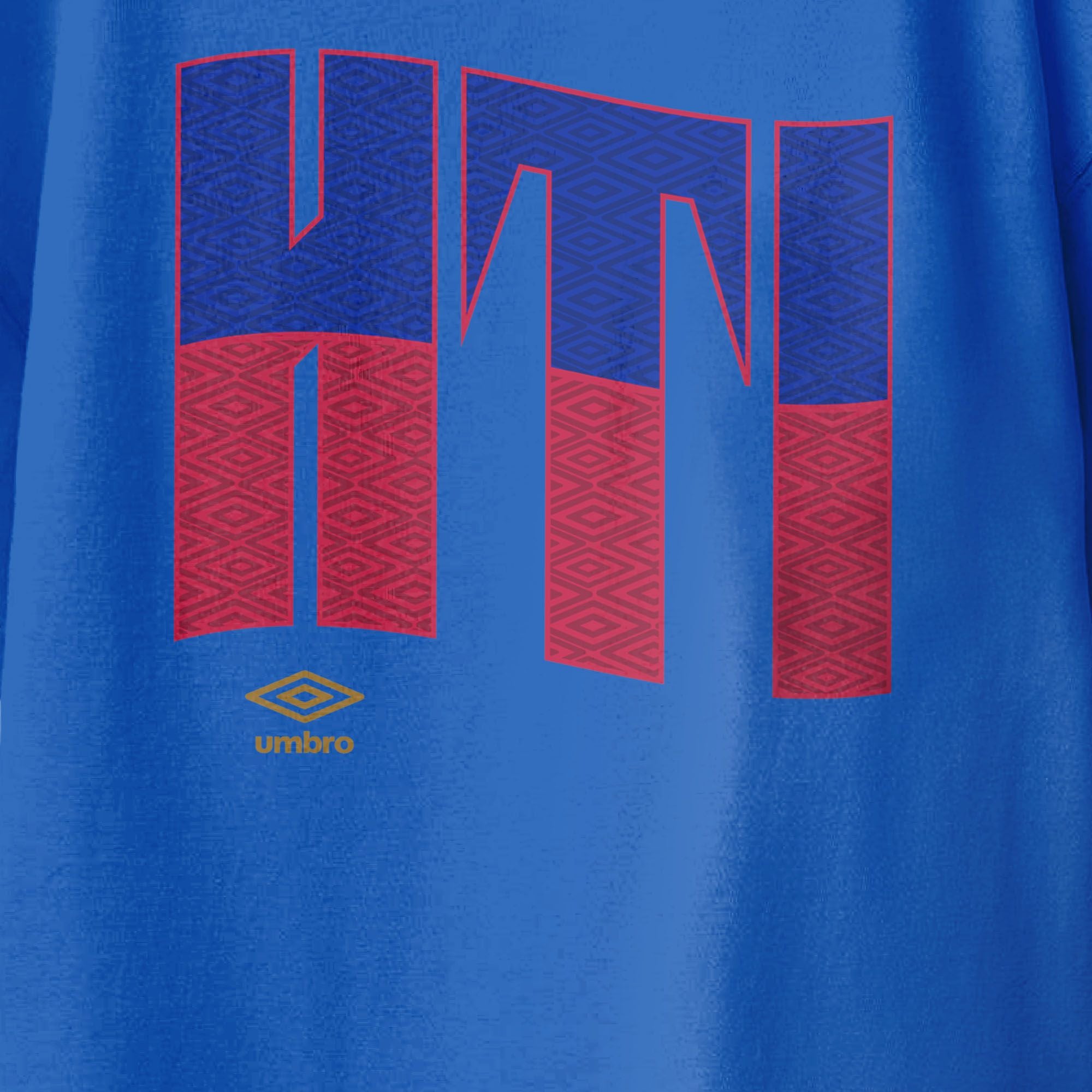 Umbro Kids Haiti Wavy Logo T-Shirt