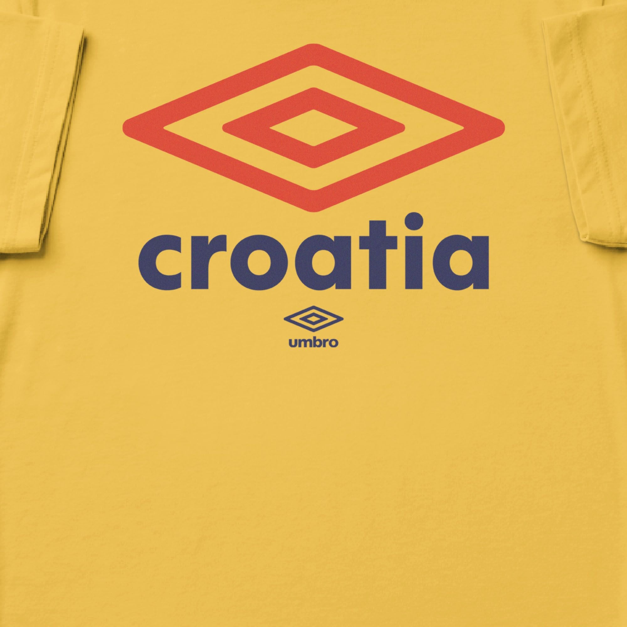 Umbro Adult Croatia Diamond Logo T-Shirt