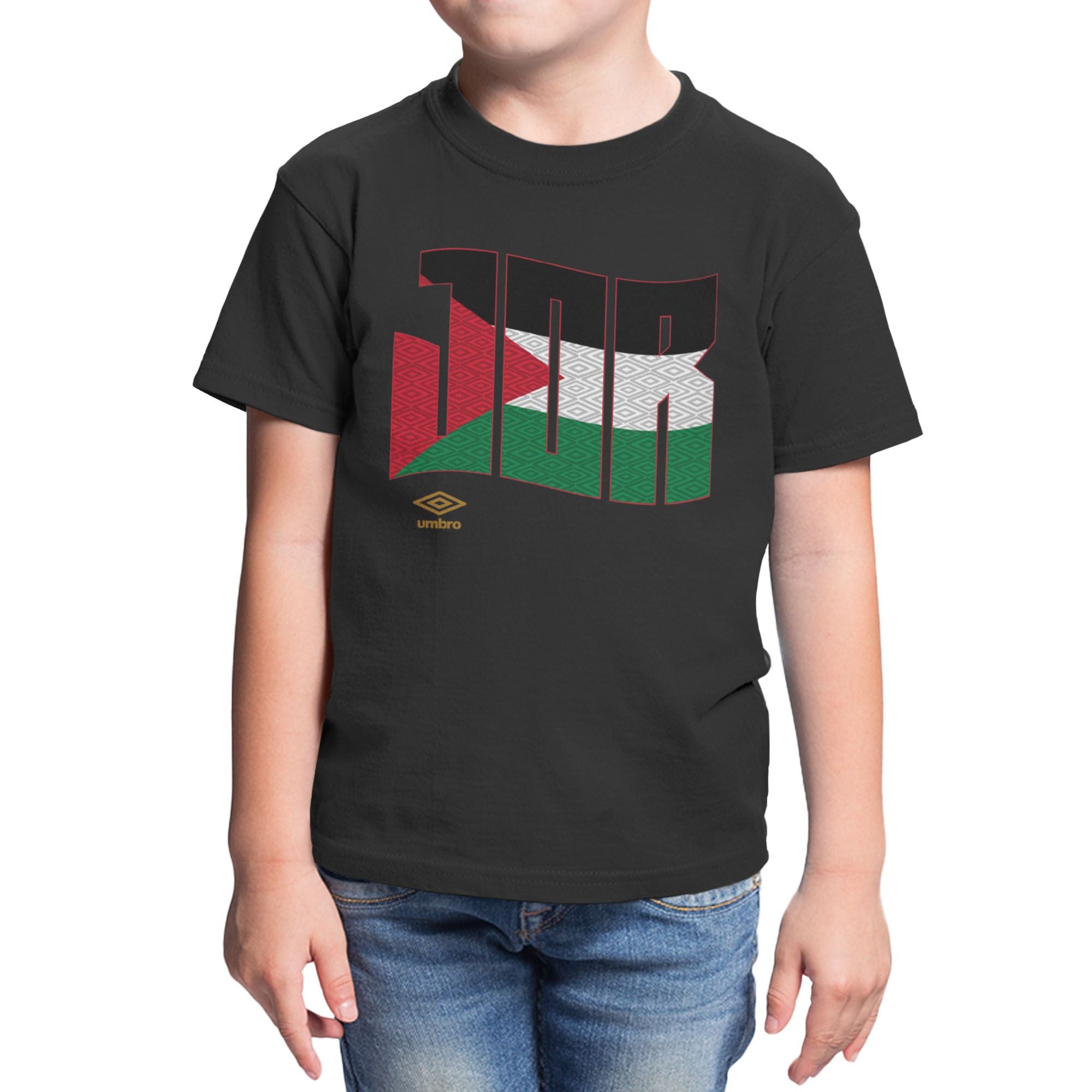 Umbro Kids Jordan Wavy Logo T-Shirt