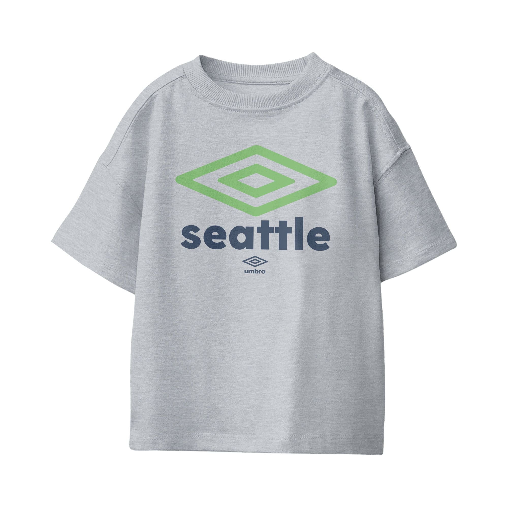 Umbro Kids Seattle City Diamond Logo T-Shirt Sport Grey
