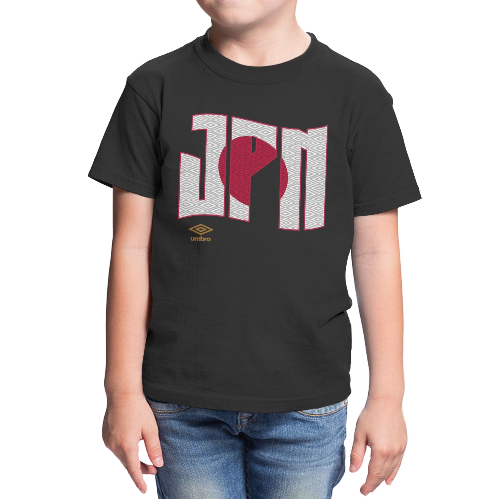 Umbro Kids Japan Wavy Logo T-Shirt