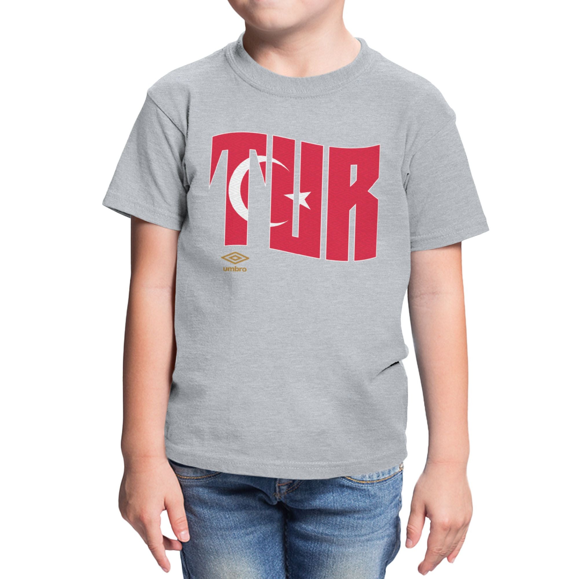 Umbro Kids Turkey Wavy Logo T-Shirt