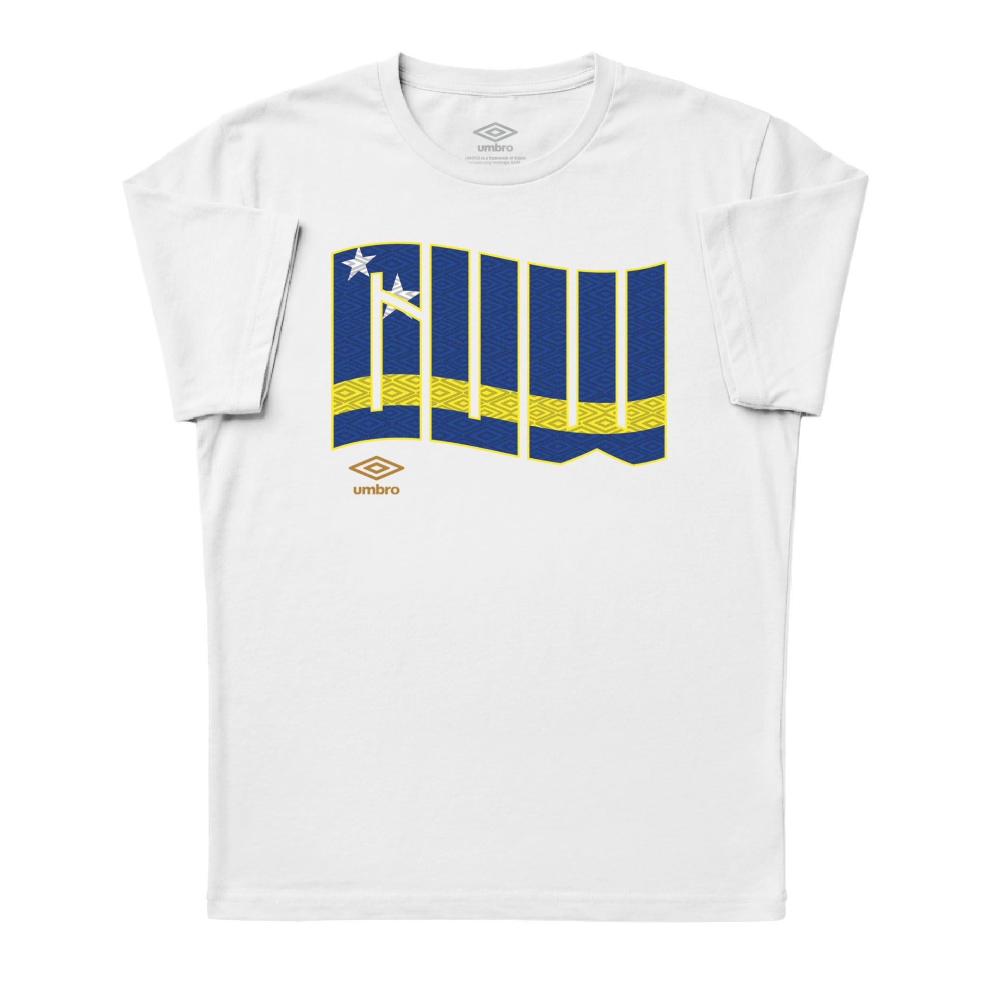 Umbro Curaçao Wavy Logo T-Shirt White